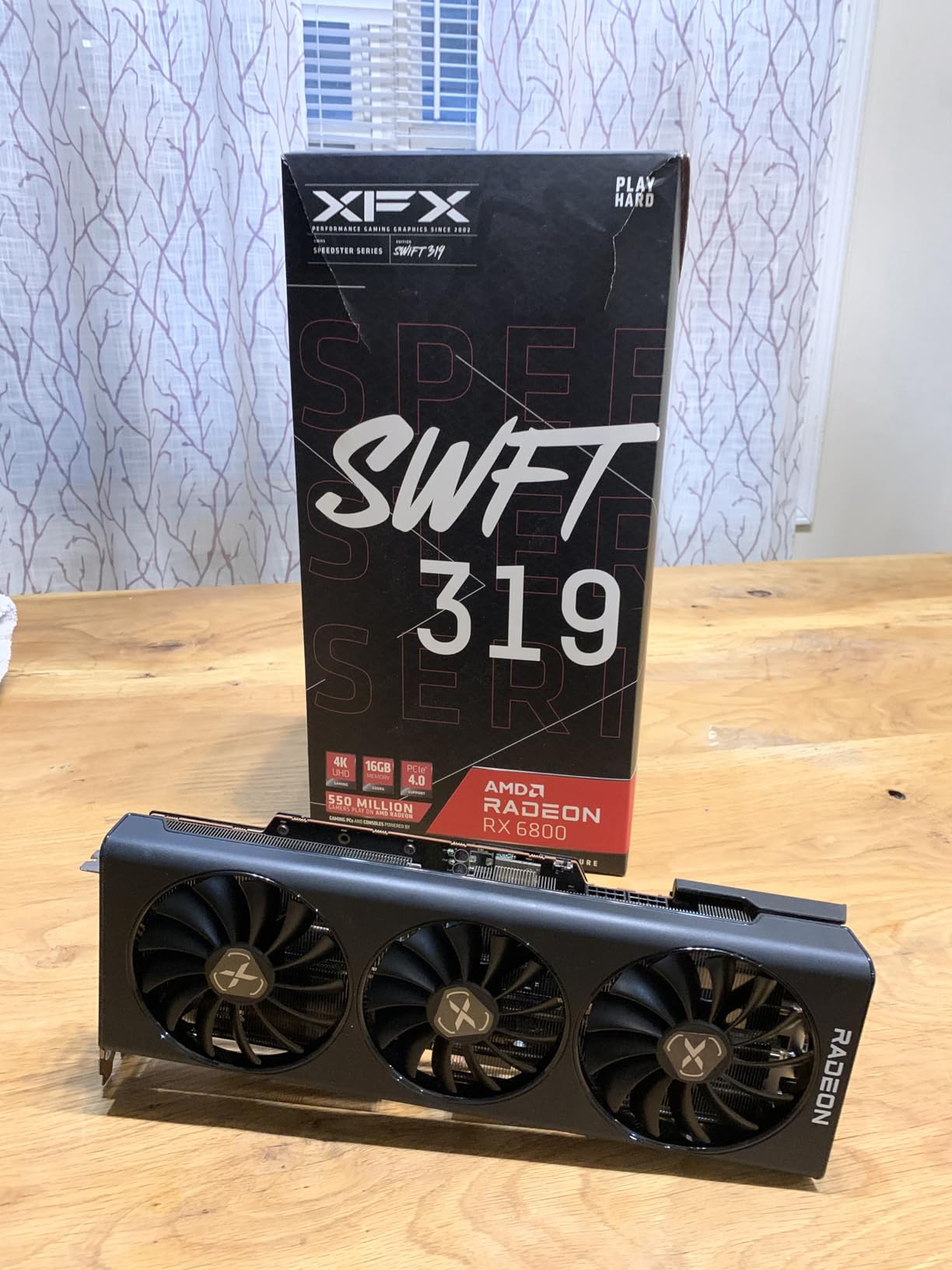 XFX Radeon RX 7900GRE Gaming Graphics Card with 16GB GDDR6, AMD RDNA 3 RX-79GMERCB9 - Customer Photo 2