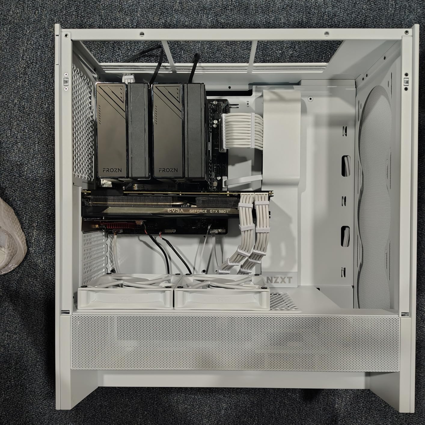 ID-COOLING FROZN A620 PRO SE - Blackout Dual-Tower Air CPU Cooler, 6×Ф6mm Heatpipes, Dual 120x120x25mm Quiet Fans, Intel LGA1700/1851/1200/115X; AMD AM4/AM5 (157mm in Height) Customer Review ID-COOLING FROZN A620 PRO SE - Blackout Dual-Tower Air CPU Cooler, 6×Ф6mm Heatpipes, Dual 120x120x25mm Quiet Fans, Intel LGA1700/1851/1200/115X; AMD AM4/AM5 (157mm in Height) - Customer Photo 4