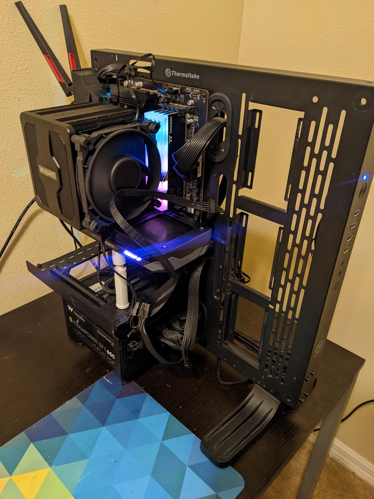 be quiet! Dark Rock 5 CPU air Cooler | Extremely high Cooling Performance | 6 high-Performance Heat Pipes | Silent Wings 4 120mm PWM Fan | high RAM and VRM Cooler Compatibility | BK035 - Customer Photo 2