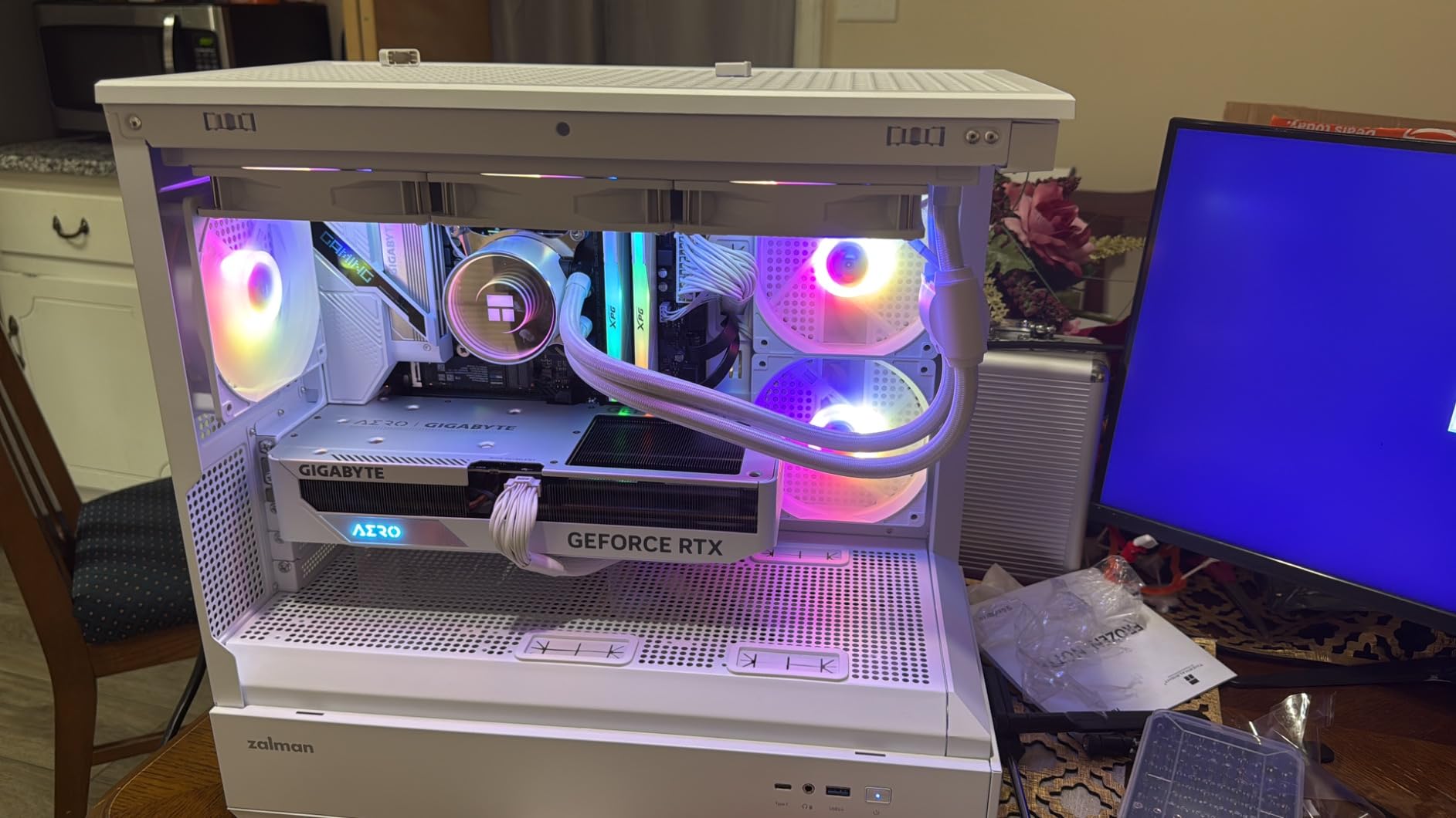 GIGABYTE B760M Gaming Plus WiFi DDR4 LGA 1700 Intel B760 M-ATX Motherboard, 2* M.2, PCIe 4.0, Front USB 3.2 Gen 1 Type-C, 6 GbE LAN, Q-Flash Plus, EZ-Latch - Customer Photo 1