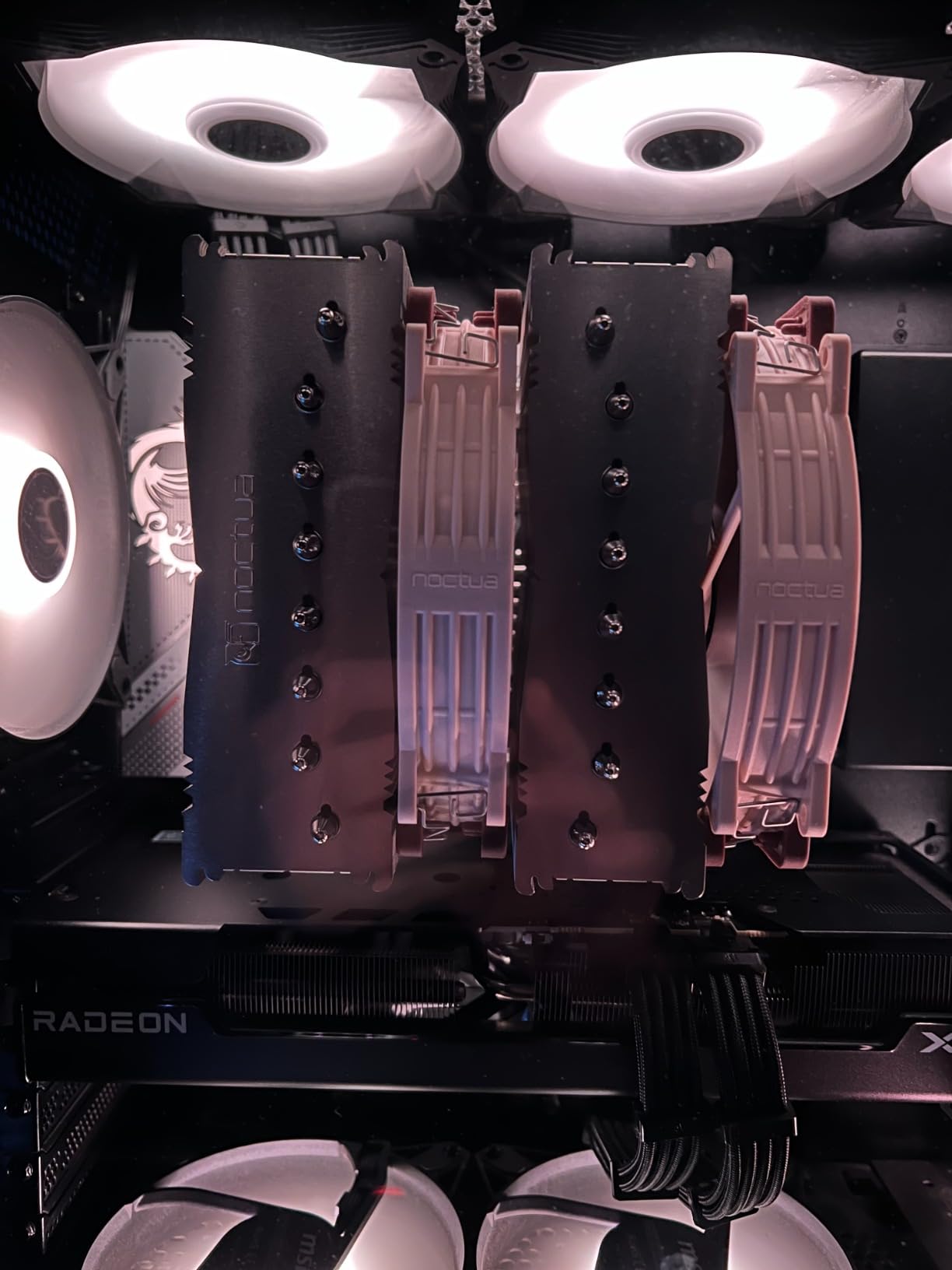 Noctua NH-D15 G2, Dual Tower CPU Cooler, Standard All-Round Version Recommended for AMD AM5 and Intel LGA1851 / LGA1700 (Brown) - Customer Photo 1