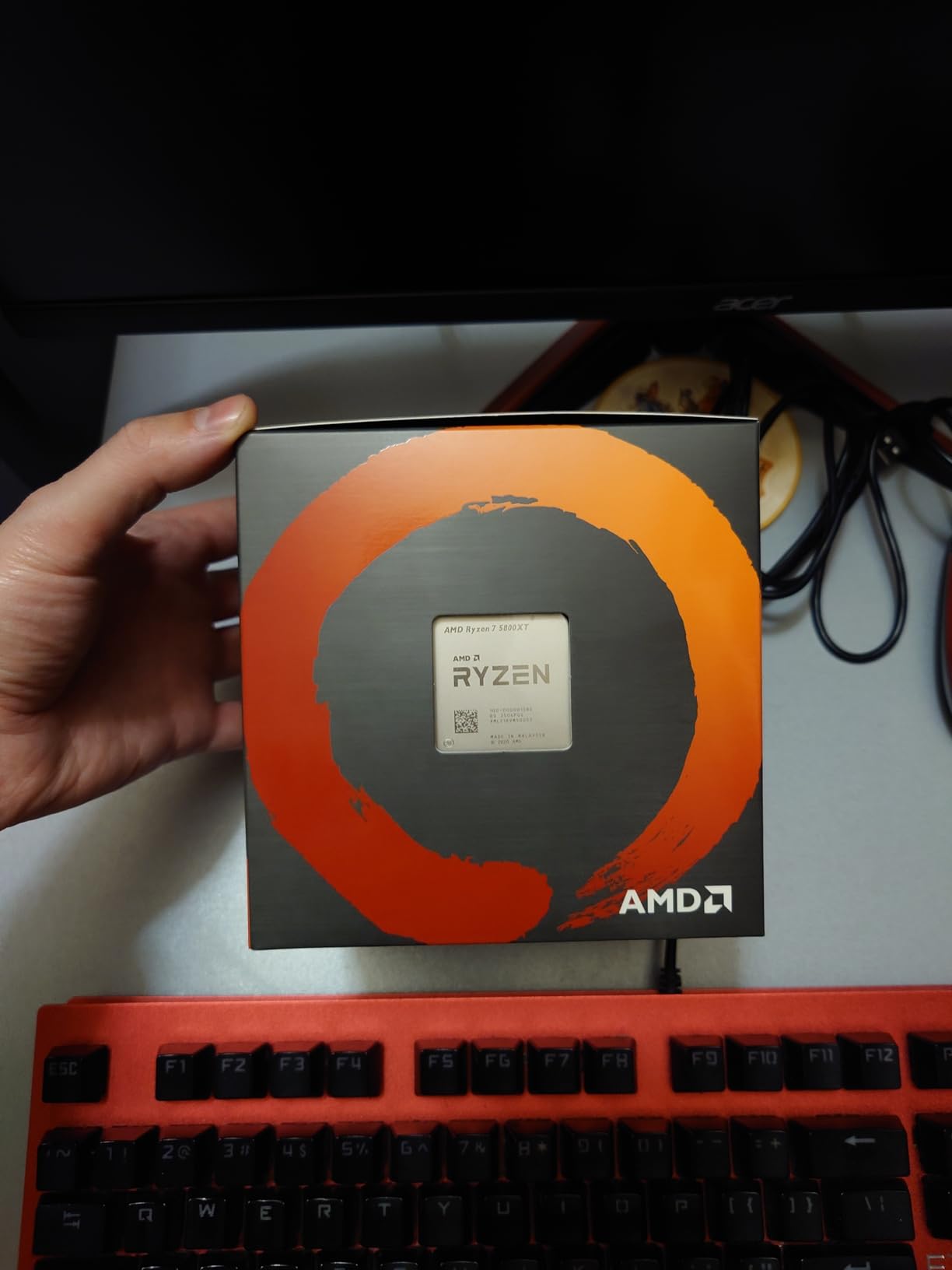 AMD Ryzen 7 5800XT 8-Core, 16-Thread Unlocked Desktop Processor Customer Review AMD Ryzen 7 5800XT 8-Core, 16-Thread Unlocked Desktop Processor - Customer Photo 1