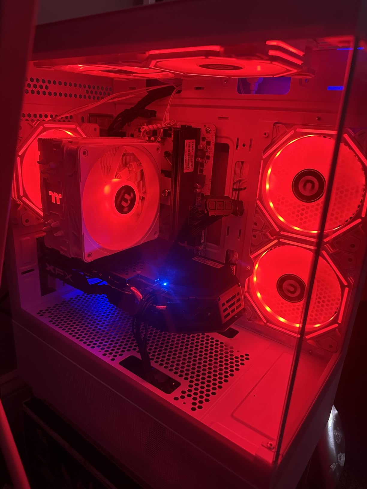NINGMEI Soul Gaming PC Desktop,AMD Ryzen 7 5700G 8 core 3.8GHz(up to 4.6GHz),AMD Radeon Vega Graphics,16GB DDR4 RAM 3200MHz,1TB NVME SSD,550W PSU, Windows 11 Home 64-bit. - Customer Photo 0