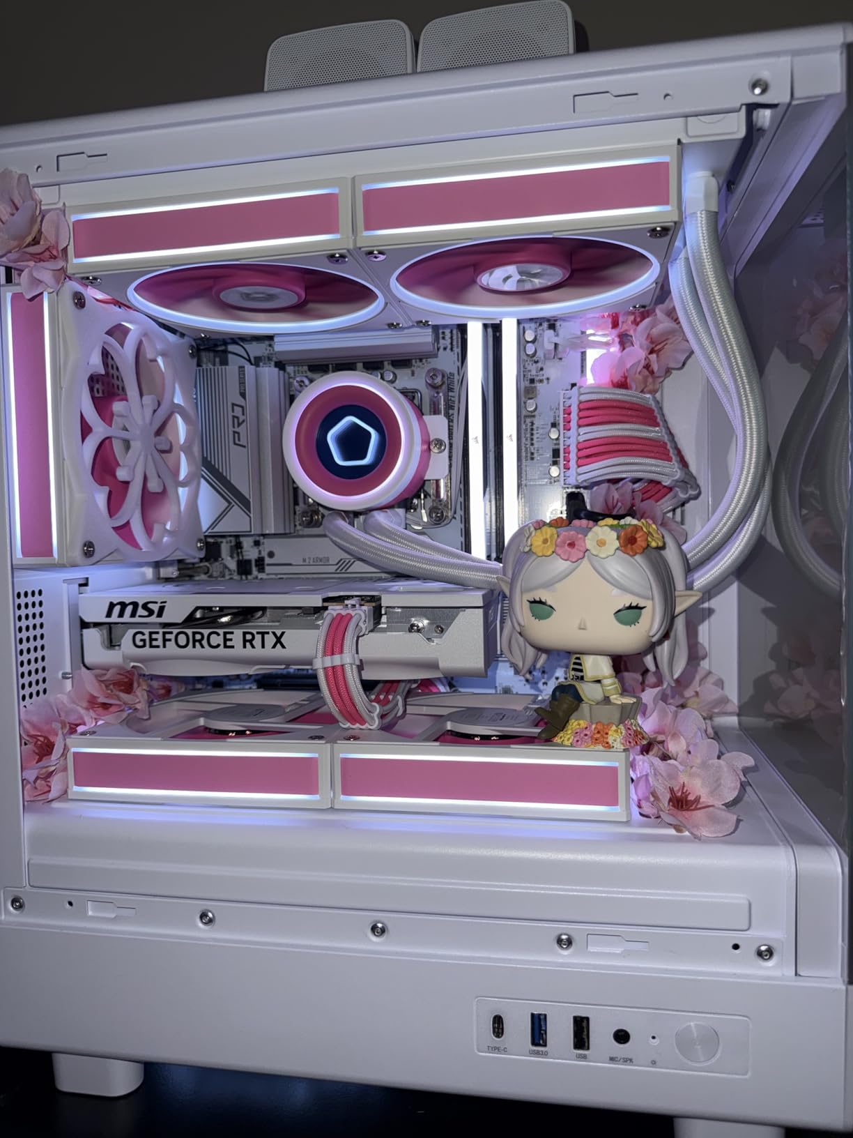 ID-COOLING FX360 INF 360mm Liquid CPU Cooler, AIO Cooler with ARGB Infinity Mirror Effect, 3x120mm Daisy-Chained Fans Low-Noise Operating 27.2dB(A) Max., Intel LGA1851/1700/1200/115X & AMD AM5/AM4 Customer Review ID-COOLING FX360 INF 360mm Liquid CPU Cooler, AIO Cooler with ARGB Infinity Mirror Effect, 3x120mm Daisy-Chained Fans Low-Noise Operating 27.2dB(A) Max., Intel LGA1851/1700/1200/115X & AMD AM5/AM4 - Customer Photo 2