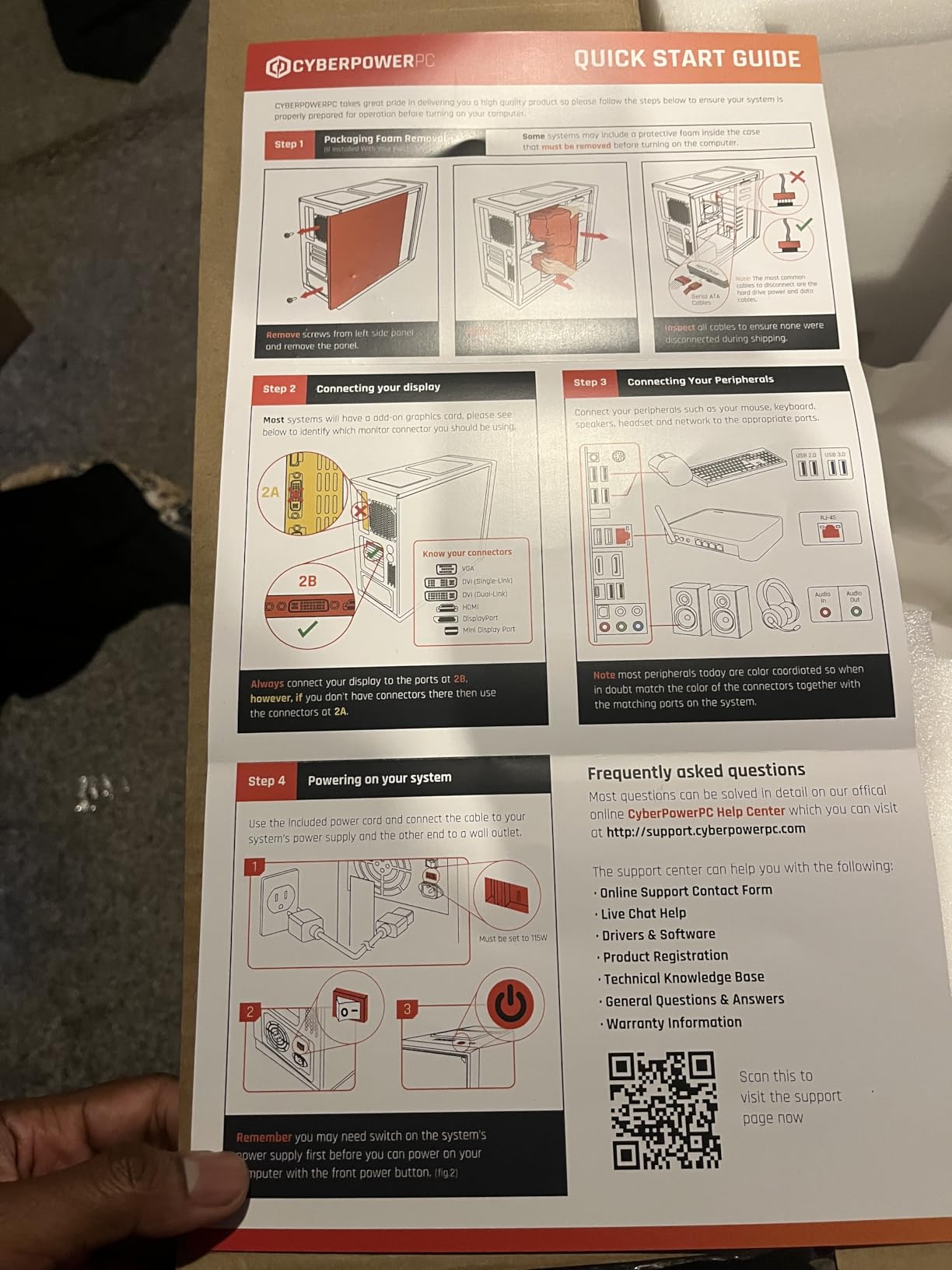 CYBERPOWERPC Gamer Master Gaming PC, AMD Ryzen 7 8700F 4.1GHz, GeForce RTX 4060 Ti 8GB, 16GB DDR5, 1TB PCIe Gen4 SSD, WiFi Ready & Windows 11 Home (GMA2900A) - Customer Photo 3