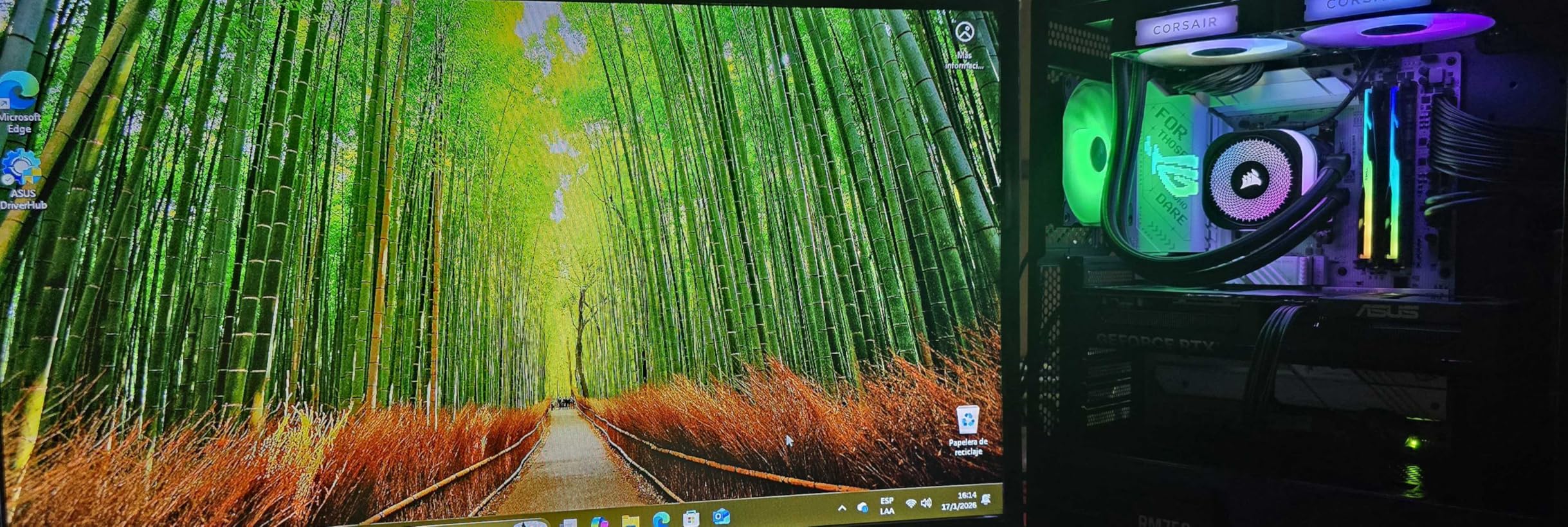 ASUS TUF Gaming X870-PLUS WiFi AMD AM5 X870 ATX Motherboard, 16+2+1, 80A SPS Power Stages, DDR5, PCIe 5.0 Ready, Four M.2 Slots, Wi-Fi 7, 2.5Gb LAN, HDMI, USB4 40Gbps, SATA 6 Gbps, USB 20Gbps Type-C - Customer Photo 1