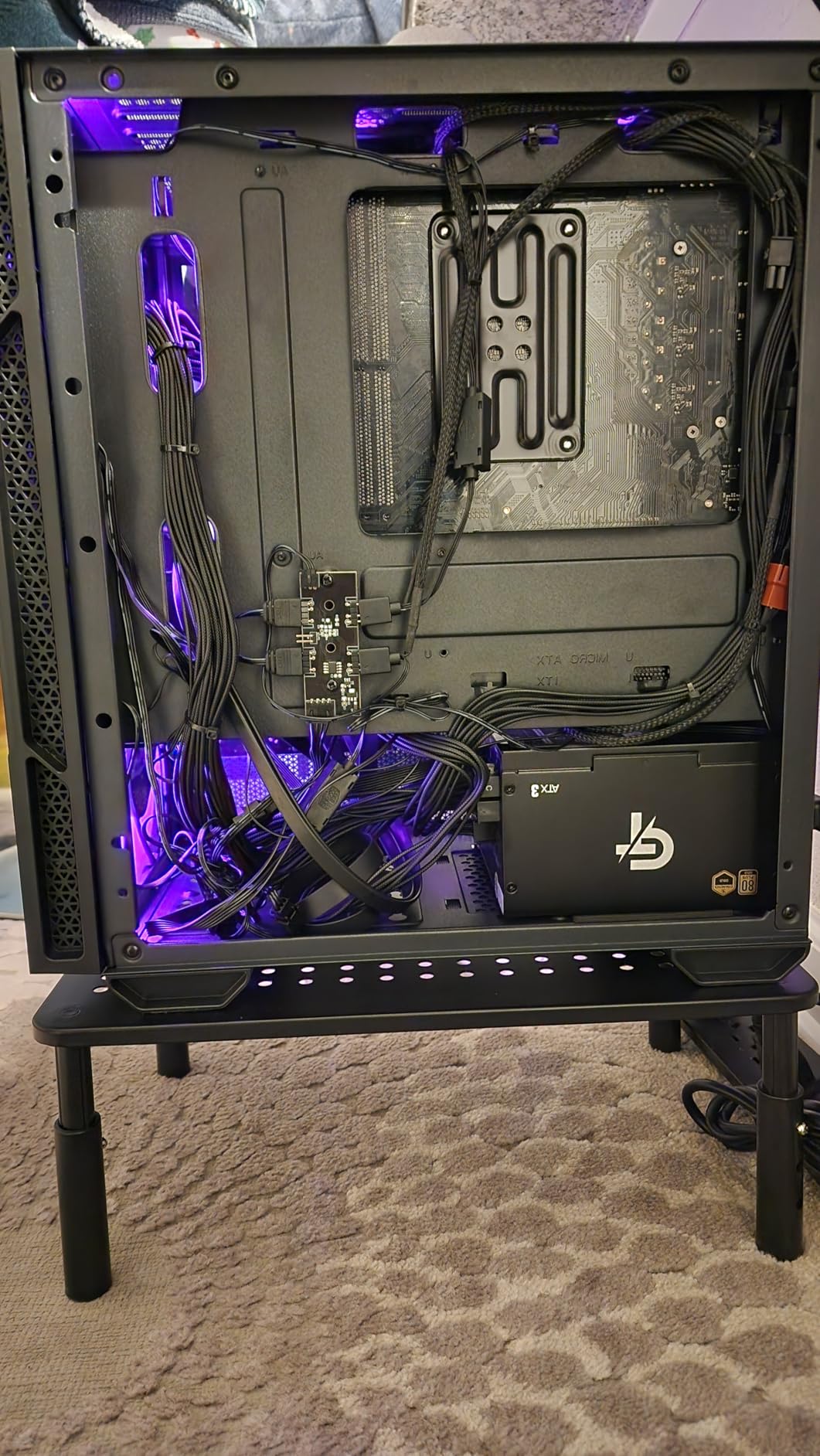 SAMA Black 750W Power Supply - Fully Modular 80 Plus Gold Certified ATX 3.1 & PCIE 5.1 Compliant Power Supply, Supports RTX 30/40 Series GPUs - Customer Photo 0