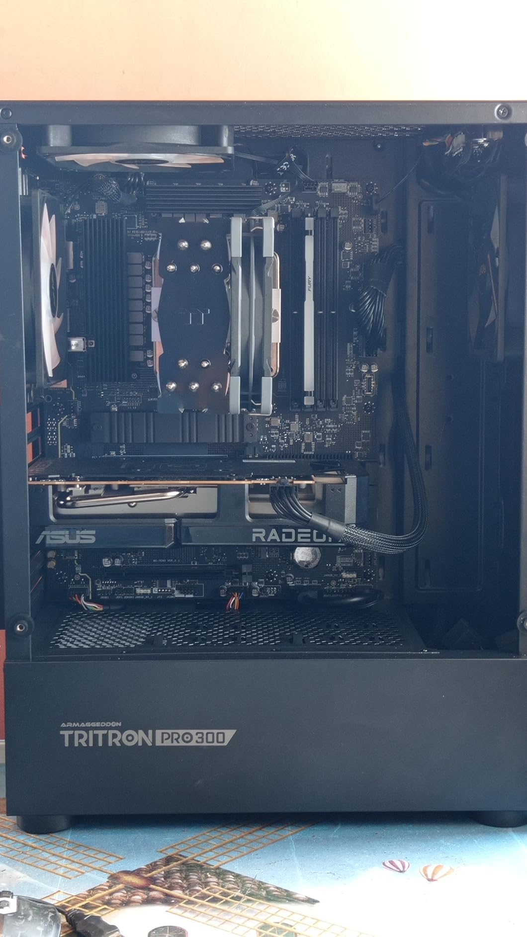 ASUS Dual Radeon RX 7600 EVO OC Edition 8GB GDDR6 (PCIe 4.0, 8 GB GDDR6, HDMI 2.1, DisplayPort 1.4a, 2.5-Slot Design, Axial-tech Fans, GPU Tweak III) Customer Review ASUS Dual Radeon RX 7600 EVO OC Edition 8GB GDDR6 (PCIe 4.0, 8 GB GDDR6, HDMI 2.1, DisplayPort 1.4a, 2.5-Slot Design, Axial-tech Fans, GPU Tweak III) - Customer Photo 3