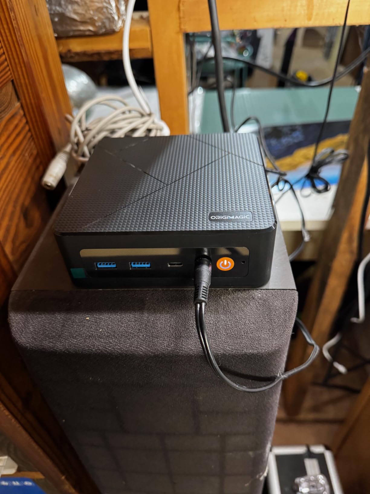 origimagic N2 PRO AMD Ryzen 7 6800H (Up to 4.7GHz) Gaming Mini PC, 32GB Dual DDR5 512GB PCIe SSD, Quad 4K Display/2.5 Gigabit LAN/Wi-Fi 6E/BT 5.2/11 Pro OS /8K USB4 Customer Review origimagic N2 PRO AMD Ryzen 7 6800H (Up to 4.7GHz) Gaming Mini PC, 32GB Dual DDR5 512GB PCIe SSD, Quad 4K Display/2.5 Gigabit LAN/Wi-Fi 6E/BT 5.2/11 Pro OS /8K USB4 - Customer Photo 2