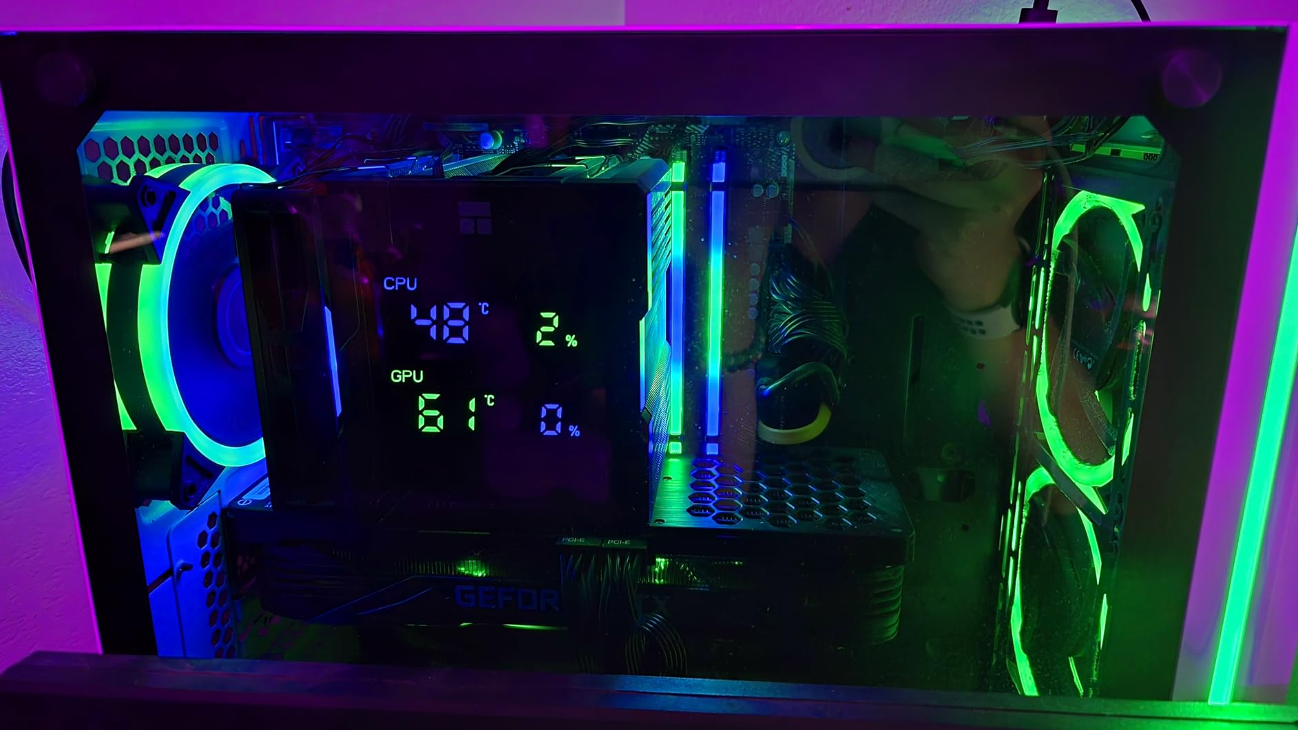 Thermalright Peerless Assassin 120 Digital ARGB Black CPU Air Cooler, Digital Screen Top Cover,6 Heatpipes Computer CPU Cooler, for AM4/AM5,Intel LGA1700/1851/1150/1151/1200, PC Cooler-Black ARGB - Customer Photo 2