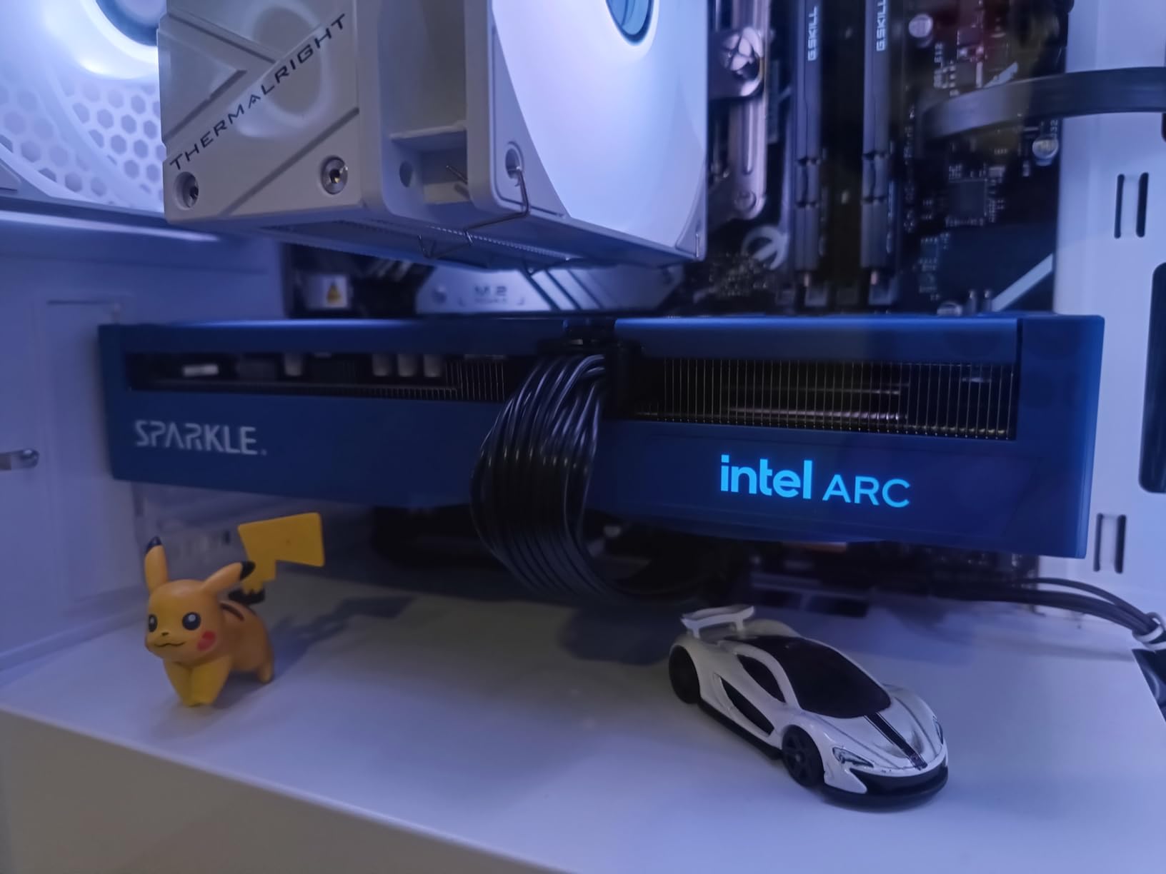 Sparkle Intel Arc B570 Guardian OC Graphics Card, 10GB GDDR6, Torn Cooling 2.0, Axial Fan, Breathing Light, Metal Backplate, SB570G-10GOC - Customer Photo 2