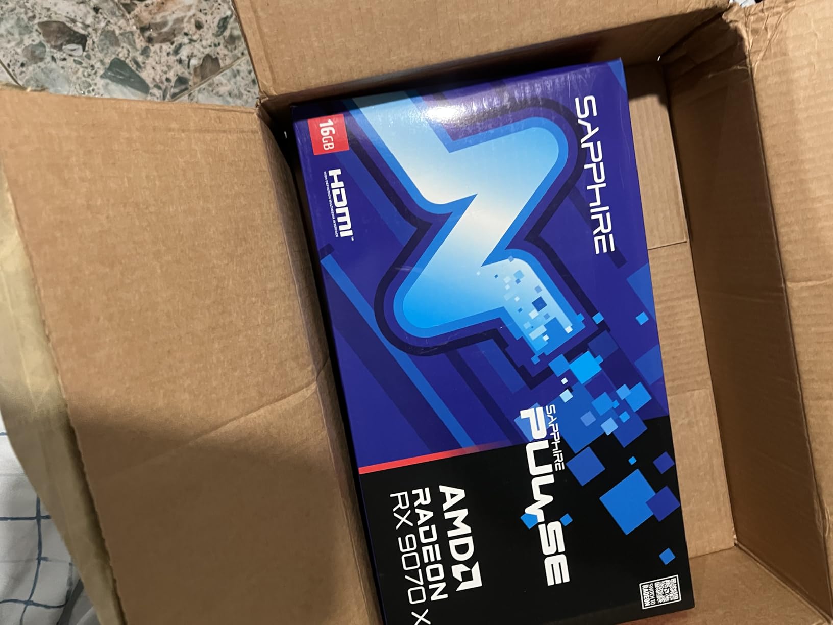 Sapphire Pulse AMD Radeon RX 9070 XT Gaming 16GB Dual HDMI/Dual DP Customer Review Sapphire Pulse AMD Radeon RX 9070 XT Gaming 16GB Dual HDMI/Dual DP - Customer Photo 1