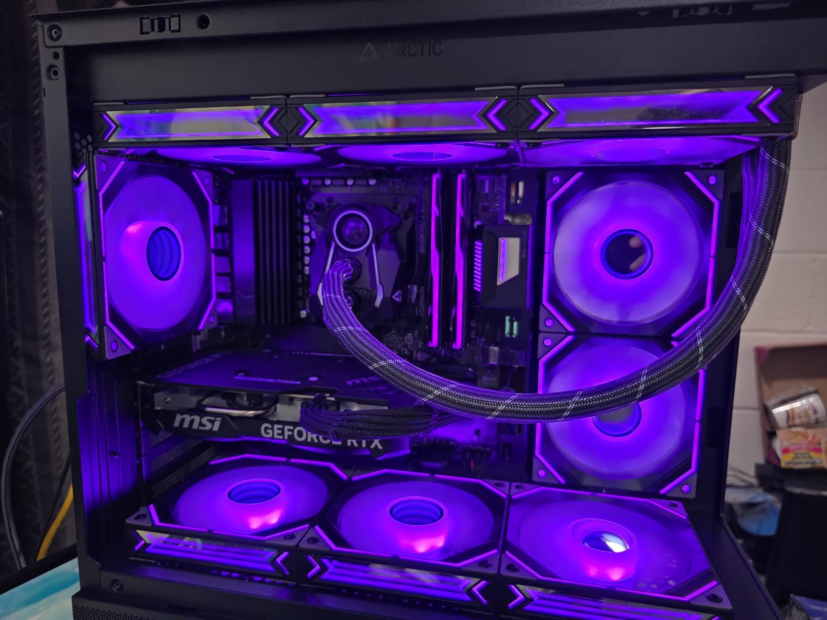 ASRock AMD B850M Pro A WiFi 6E Socket AM5 Ryzen 9000/8000/7000 Series DDR5 8000+ (OC) MHz 256GB Micro ATX Motherboard M.2 SATA3 6.0 Gb/s PCIe 5.0 BIOS Flashback 2.5G LAN Customer Review ASRock AMD B850M Pro A WiFi 6E Socket AM5 Ryzen 9000/8000/7000 Series DDR5 8000+ (OC) MHz 256GB Micro ATX Motherboard M.2 SATA3 6.0 Gb/s PCIe 5.0 BIOS Flashback 2.5G LAN - Customer Photo 2