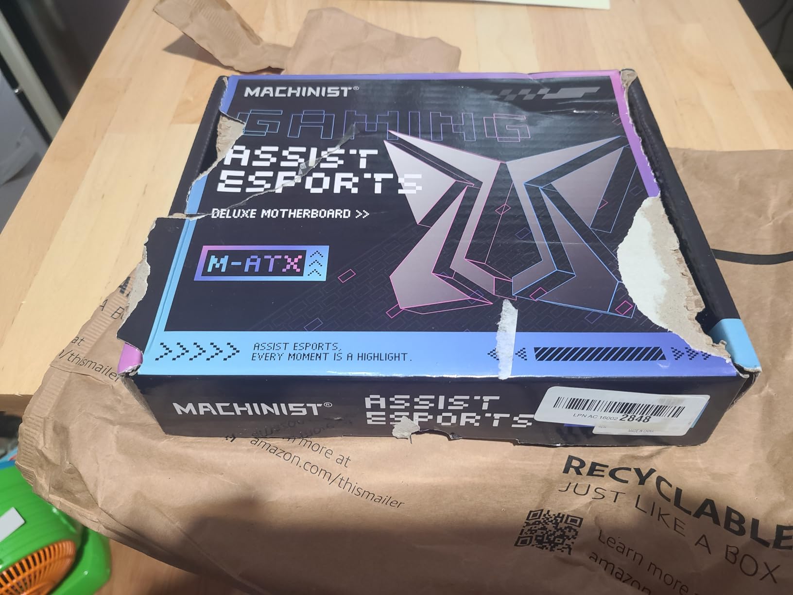 MACHINIST X99 Dual CPU Motherboard LGA 2011-V3, for Intel Xeon E5 v3 v4 CPU Processor, DDR4 Max Support 256GB, Gigabit LAN, PCIe 3.0, NGFF/NVME M.2, SATA 3.0, USB 3.0, E-ATX Server PC Mainboard Customer Review MACHINIST X99 Dual CPU Motherboard LGA 2011-V3, for Intel Xeon E5 v3 v4 CPU Processor, DDR4 Max Support 256GB, Gigabit LAN, PCIe 3.0, NGFF/NVME M.2, SATA 3.0, USB 3.0, E-ATX Server PC Mainboard - Customer Photo 1