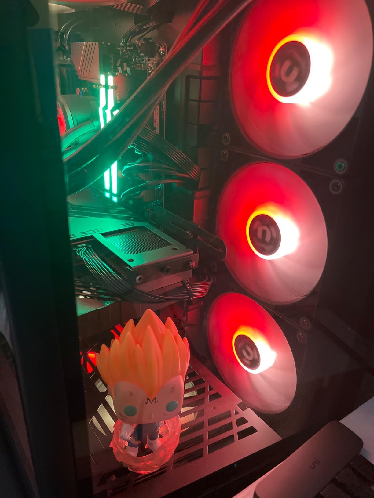 Skytech Gaming Prism 4 Desktop PC, Ryzen 9 9950X3D 4.3 GHz (5.7GHz), NVIDIA RTX 5080 16GB, X870 Board, 4TB Gen4 NVMe SSD, 64GB DDR5 RAM 6000 RGB, 1000W Gold ATX 3 PSU, 360mm ARGB AIO, Wi-Fi, Win 11 Customer Review Skytech Gaming Prism 4 Desktop PC, Ryzen 9 9950X3D 4.3 GHz (5.7GHz), NVIDIA RTX 5080 16GB, X870 Board, 4TB Gen4 NVMe SSD, 64GB DDR5 RAM 6000 RGB, 1000W Gold ATX 3 PSU, 360mm ARGB AIO, Wi-Fi, Win 11 - Customer Photo 1