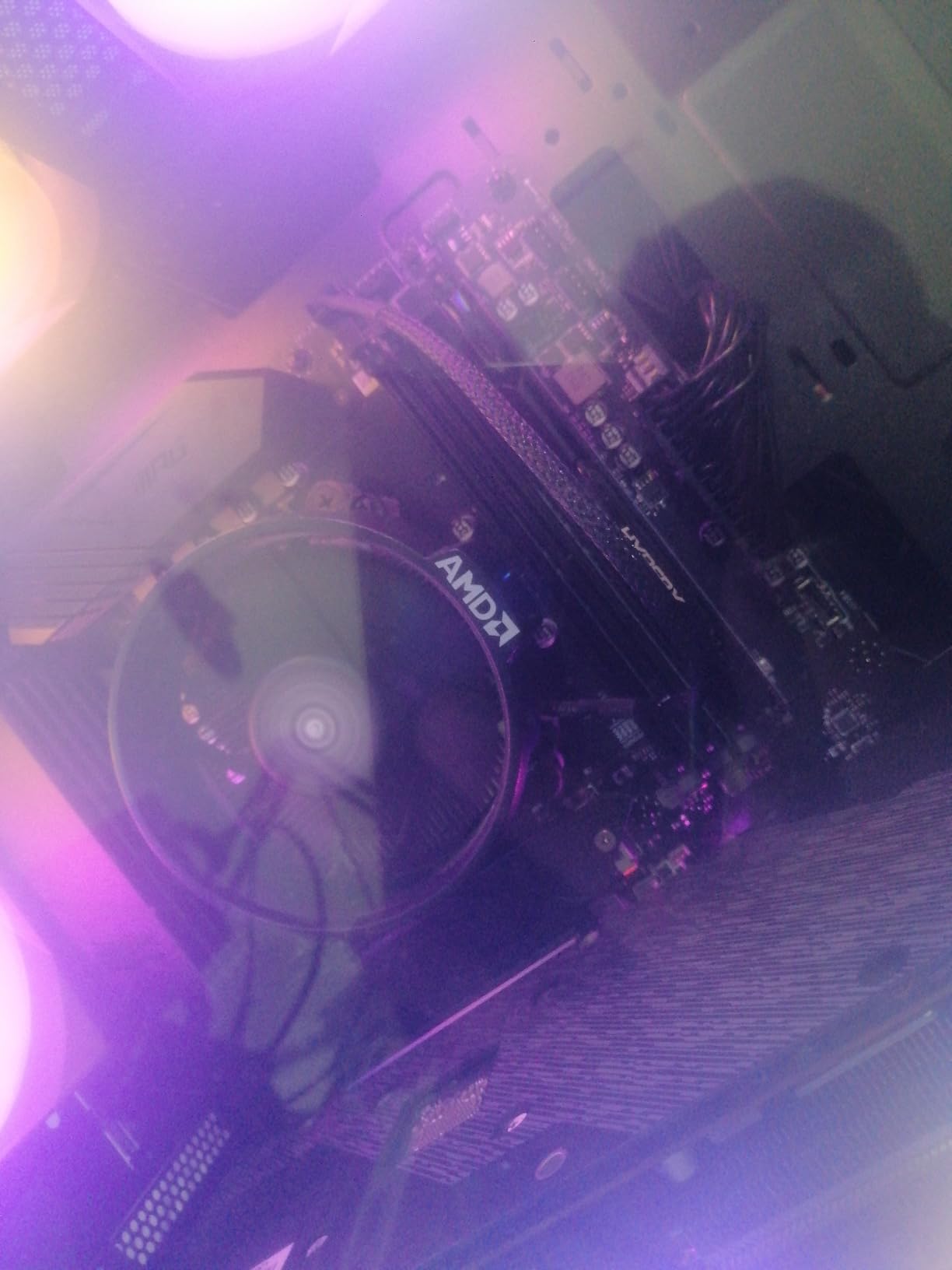 MSI MPG B550 Gaming Plus V1 Gaming Motherboard (AMD Ryzen 5000, AM4, DDR4, PCIe 4.0, SATA 6Gb/s, M.2, USB 3.2 Gen 2, HDMI/DP, ATX) - Customer Photo 2