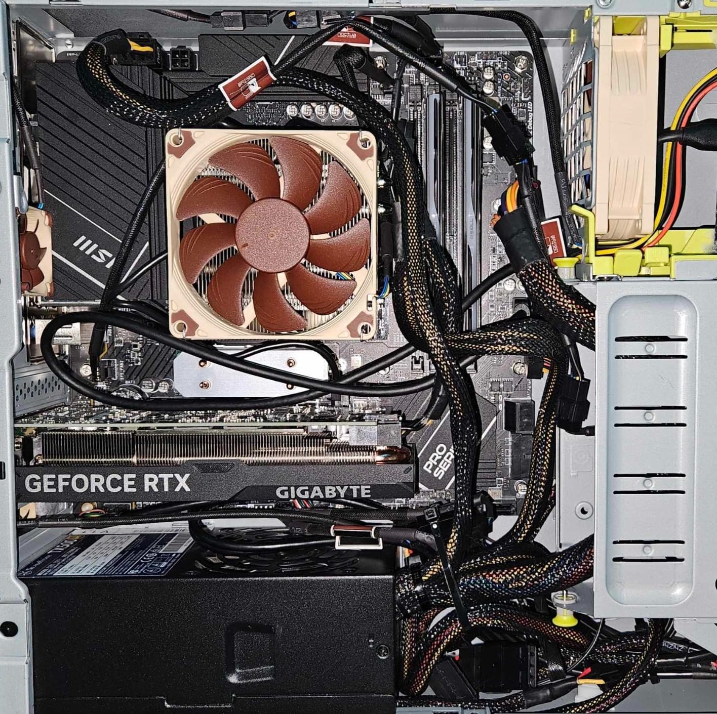 MSI PRO B650M-A WiFi V1 Motherboard, Micro-ATX - Supports AMD Ryzen 9000/8000 / 7000 Series Processors, AM5 - DDR5 Memory Boost 6000+MHz/OC, 2 x PCIe 4.0 x16, 2 x M.2 Gen4, 2.5G LAN Customer Review MSI PRO B650M-A WiFi V1 Motherboard, Micro-ATX - Supports AMD Ryzen 9000/8000 / 7000 Series Processors, AM5 - DDR5 Memory Boost 6000+MHz/OC, 2 x PCIe 4.0 x16, 2 x M.2 Gen4, 2.5G LAN - Customer Photo 2