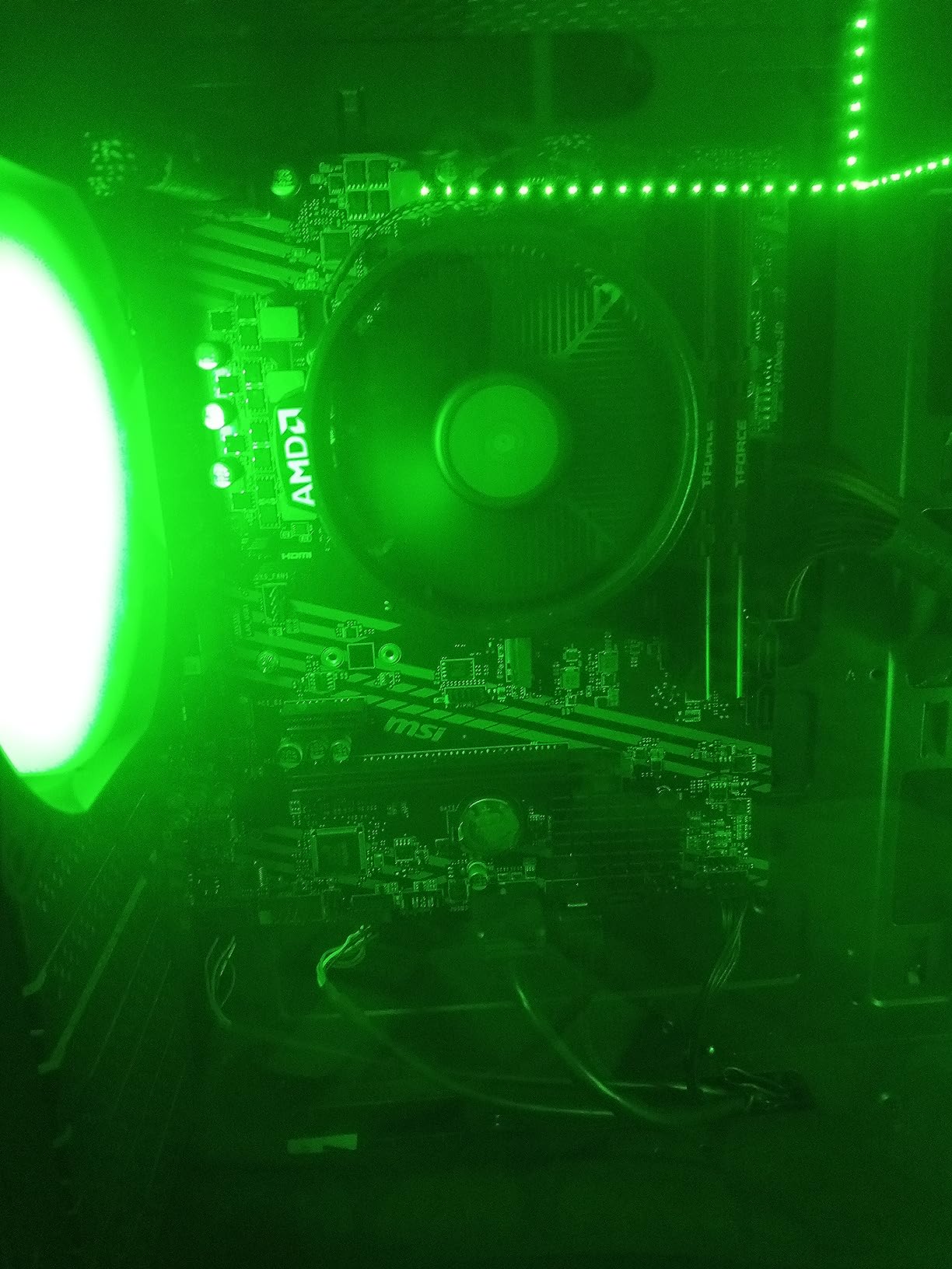 MSI A520M-A PRO V1 Gaming Motherboard (AMD Ryzen 5000, AM4, DDR4, PCIe 3.0, SATA 6Gb/s, M.2, USB 3.2 Gen 1, DVI/HDMI, Micro-ATX) - Customer Photo 3