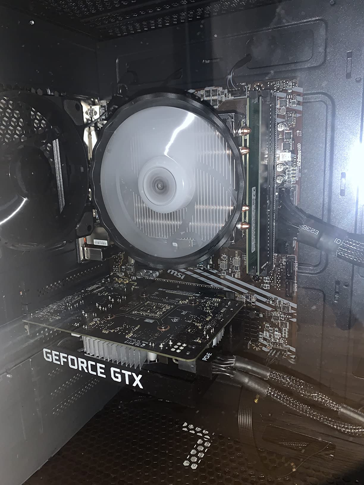 MSI A520M-A PRO V1 Gaming Motherboard (AMD Ryzen 5000, AM4, DDR4, PCIe 3.0, SATA 6Gb/s, M.2, USB 3.2 Gen 1, DVI/HDMI, Micro-ATX) Customer Review MSI A520M-A PRO V1 Gaming Motherboard (AMD Ryzen 5000, AM4, DDR4, PCIe 3.0, SATA 6Gb/s, M.2, USB 3.2 Gen 1, DVI/HDMI, Micro-ATX) - Customer Photo 4