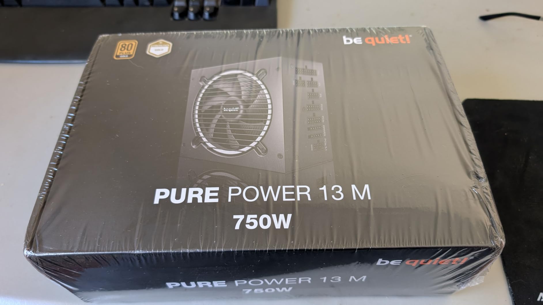 be quiet! Pure Power 13 M 850W Power Supply, 80 Plus® Gold Certification, ATX 3.1 PSU, Support for PCIe 5.1 GPUs, semi-Passive 120mm be quiet! Fan, LLC Technology, Single Rail, for Overclocked GPUs - Customer Photo 5