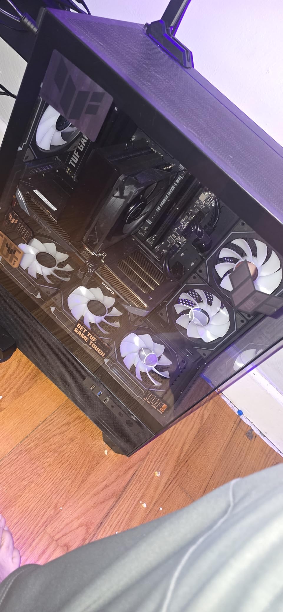 MICRO CENTER AMD Ryzen 7 7700X CPU Processor Bundle with ASUS TUF Gaming B650E-E WiFi AM5 ATX Motherboard (DDR5, PCIe 5.0 Ready, 3X M.2, Wi-Fi 6E, USB 20Gbps Type-C) - Customer Photo 4