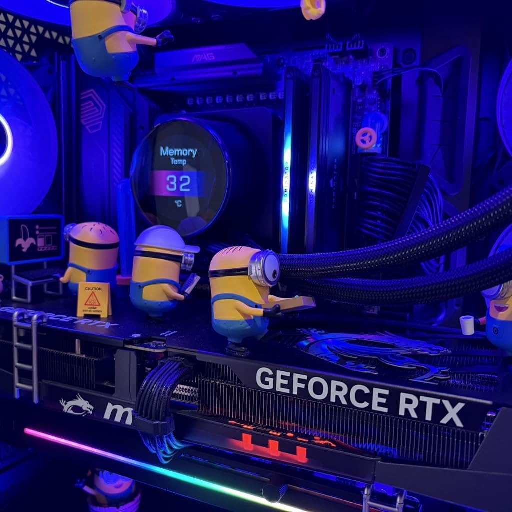 MSI MAG A650GLS PCIE5, Fully Modular Compact Gaming 650W Power Supply, 80+ Gold, ATX 3.1 & PCIe 5.1 Ready, Native Dual-Color 12V-2x6 Cable, Low-Noise, Embossed Jacket Cables, 10 Year Warranty - Customer Photo 0