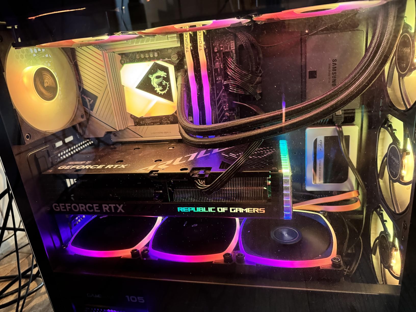 MSI PRO Z790-A WiFi II Motherboard, ATX - Supports Intel Core 14th, 13th & 12th Gen Processors, LGA 1700-80A SPS VRM, DDR5 Memory Boost 7800+MT/s/OC, PCIe 5.0 x16, 4 x M.2 Gen4, Wi-Fi 6E, 2.5G LAN Customer Review MSI PRO Z790-A WiFi II Motherboard, ATX - Supports Intel Core 14th, 13th & 12th Gen Processors, LGA 1700-80A SPS VRM, DDR5 Memory Boost 7800+MT/s/OC, PCIe 5.0 x16, 4 x M.2 Gen4, Wi-Fi 6E, 2.5G LAN - Customer Photo 2