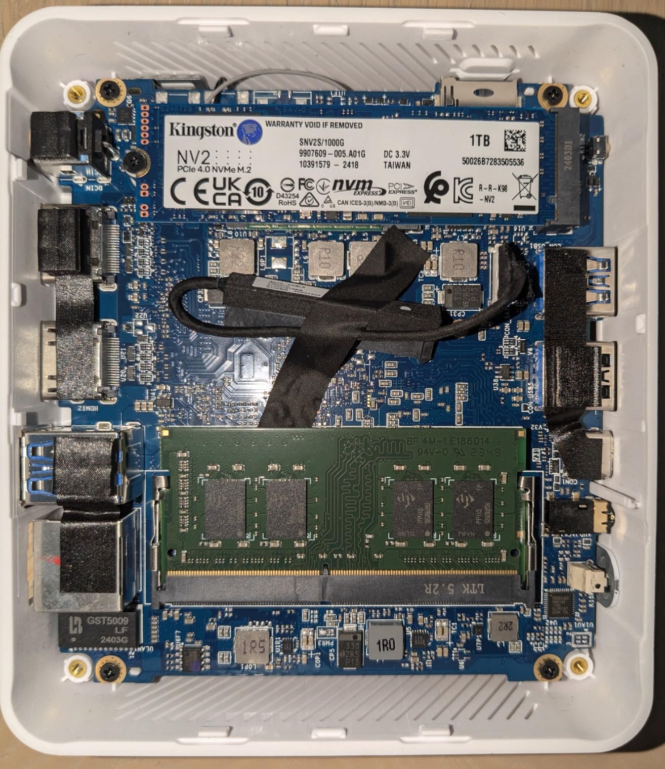 NIMO Mini PC Desktop, 12th Gen N100(Beat i3 1115G4) Mini Desktop Computers with USB3.2 BT5.2 WiFi 6, 4GB RAM 128GB SSD 4K Triple-Monitor Display Micro Computer for Student Home Office Customer Review NIMO Mini PC Desktop, 12th Gen N100(Beat i3 1115G4) Mini Desktop Computers with USB3.2 BT5.2 WiFi 6, 4GB RAM 128GB SSD 4K Triple-Monitor Display Micro Computer for Student Home Office - Customer Photo 1