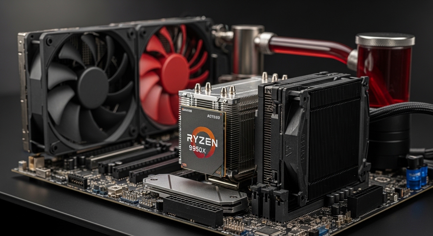 Best CPU Coolers For Ryzen 9 9950X – Top Air & Liquid Cooling Solutions 2026