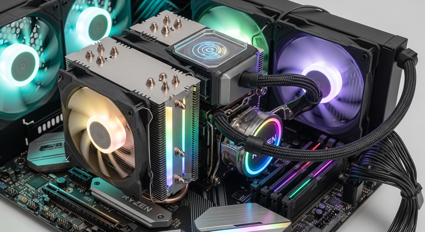 Best CPU Coolers for Ryzen 5 5600 | Top Air & AIO Options