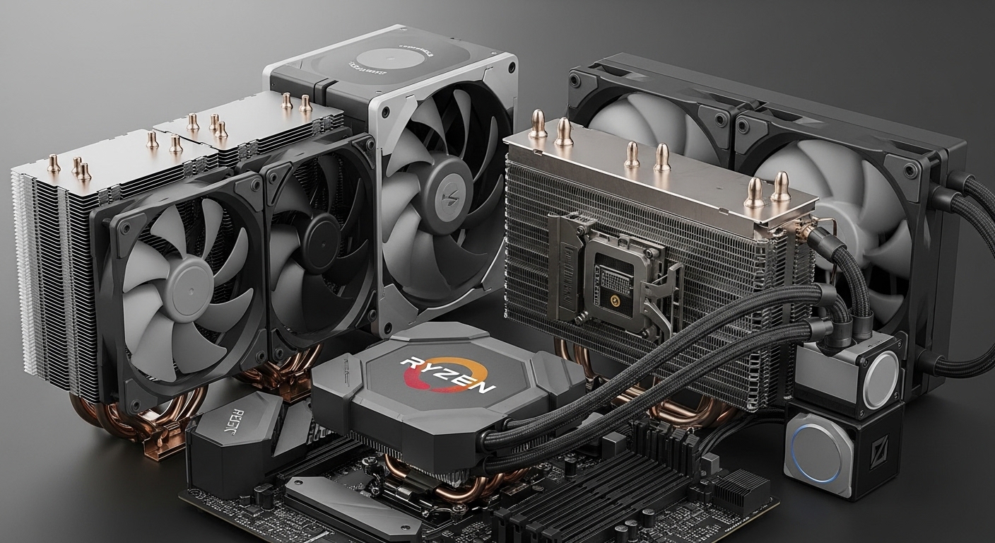 Best CPU Coolers for Ryzen 7 9700X