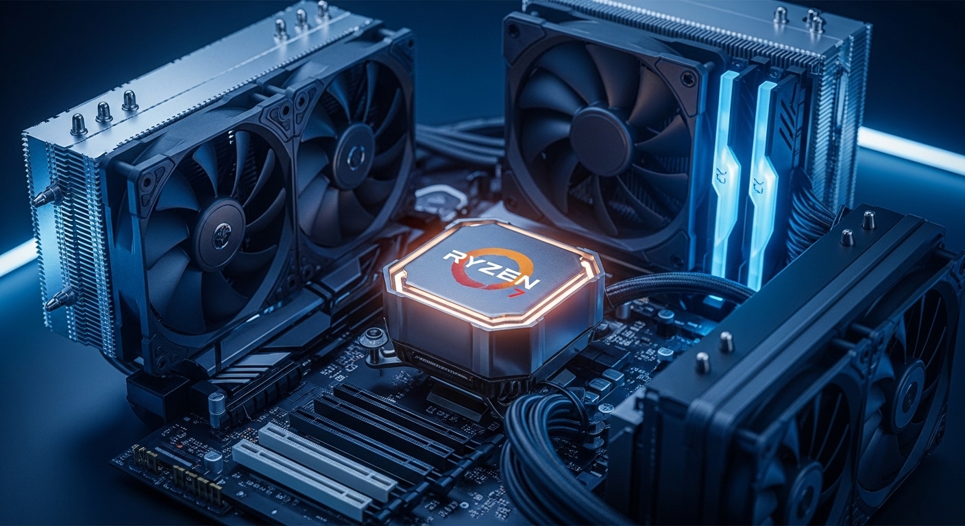 Best CPU Coolers for Ryzen 7 9800X3D: 10 Top-Rated Air and Liquid Cooling Solutions