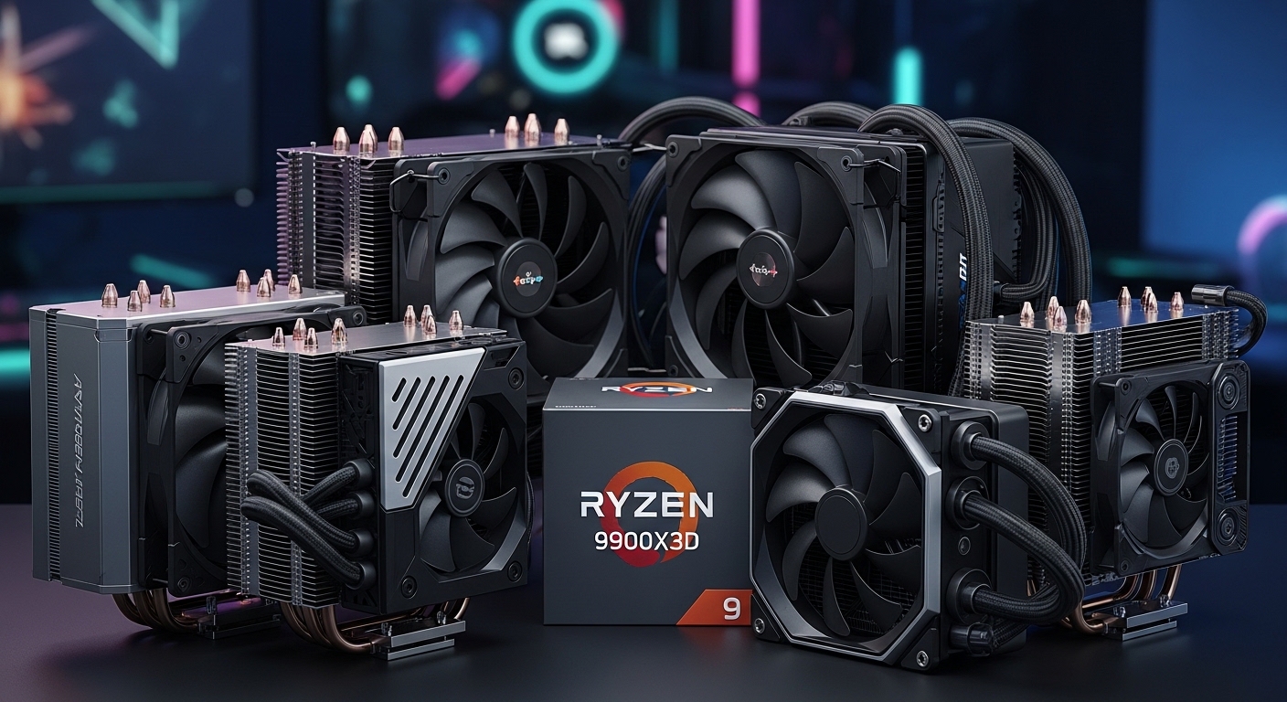 Best CPU Coolers for Ryzen 9 9900X3D