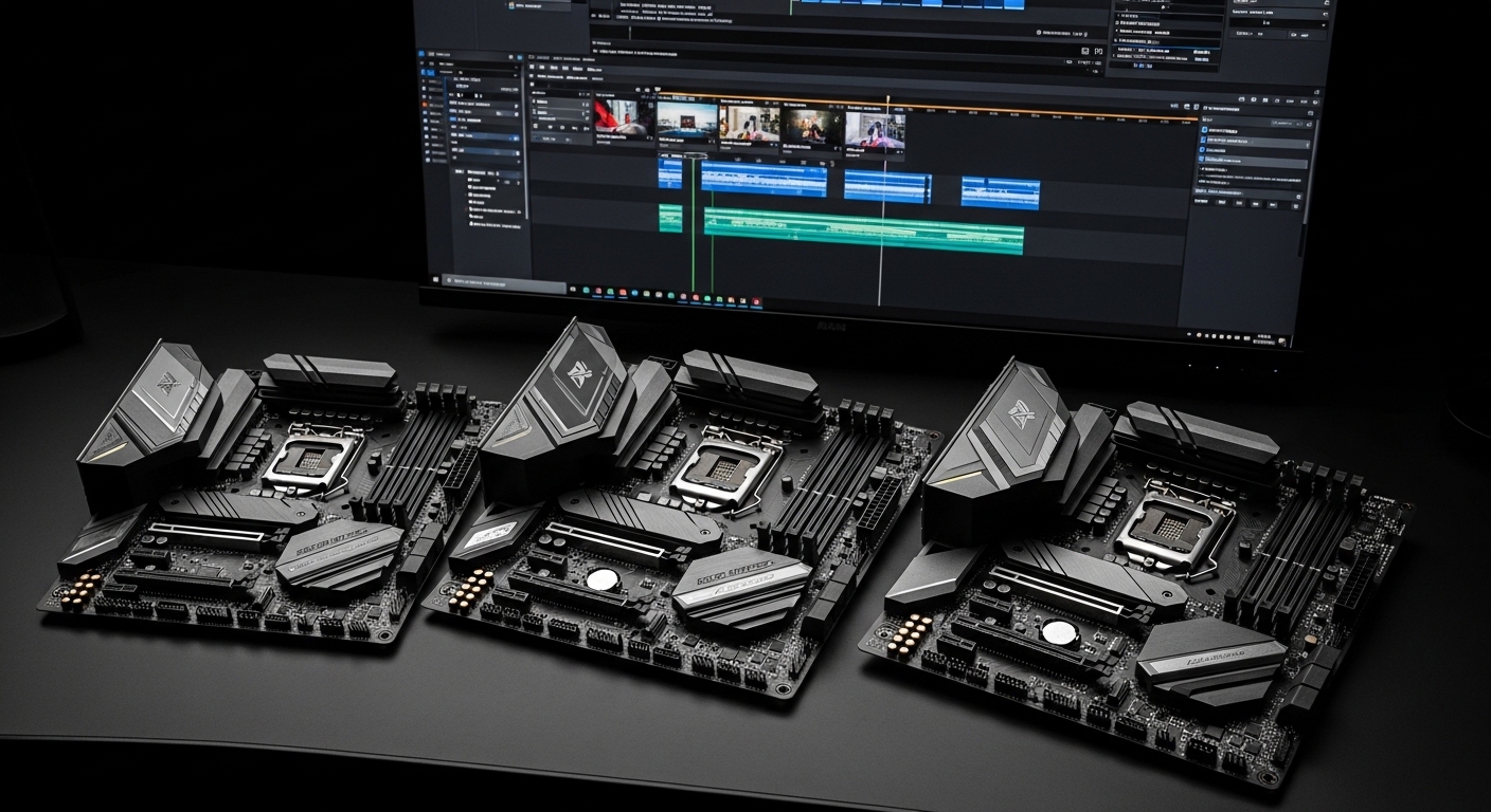 Best Motherboard For Video Editing 2026: 10 Boards Tested for 4K Workflow Performance