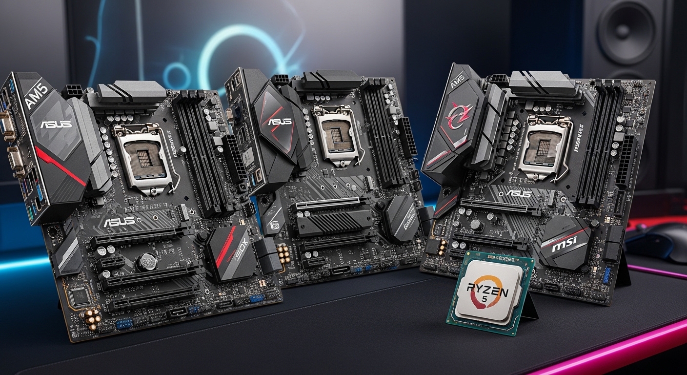Best Motherboards For Ryzen 5 7600 2026: 8 Top AM5 Boards Tested