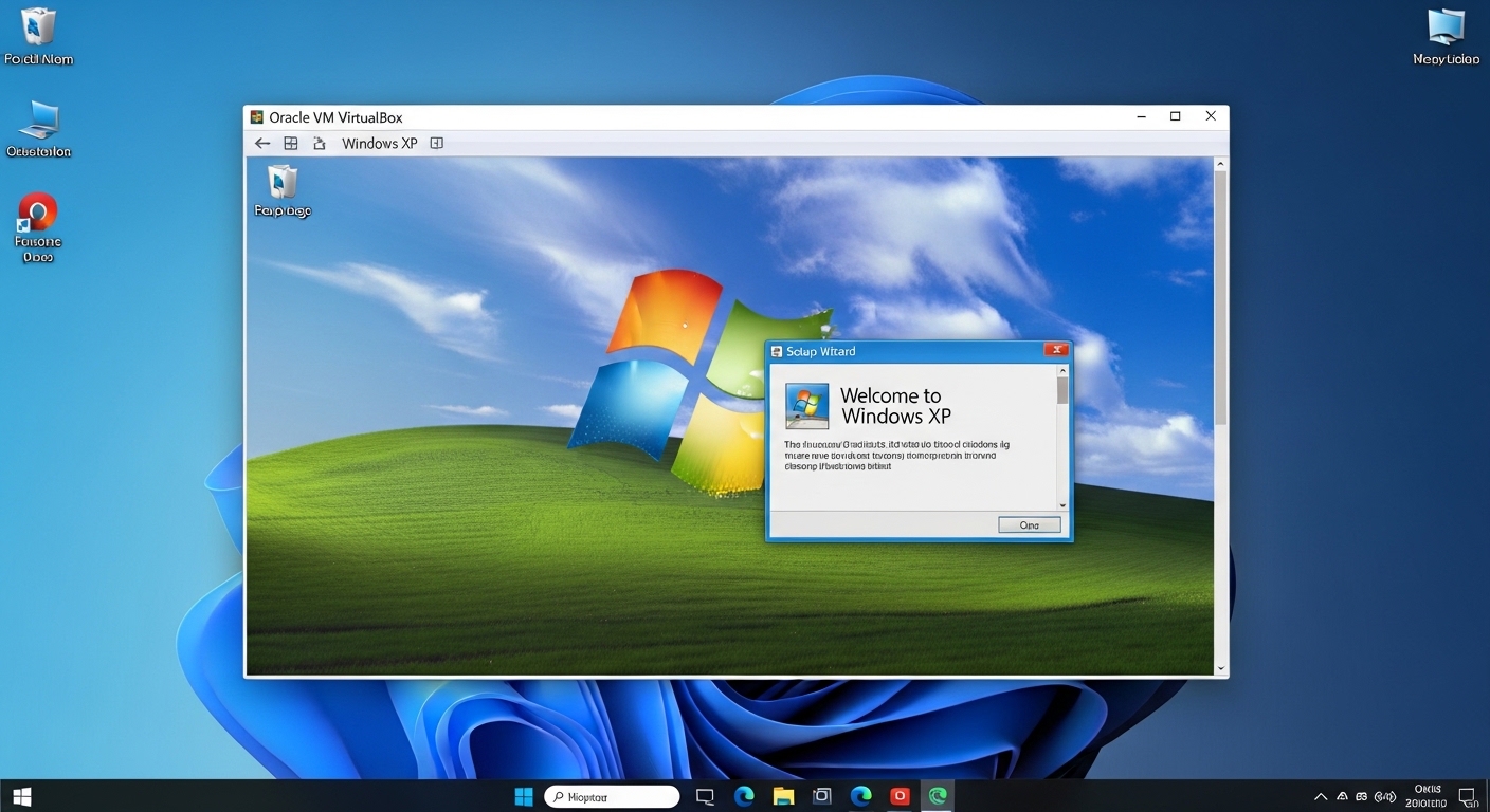 How to Install Windows XP in VirtualBox