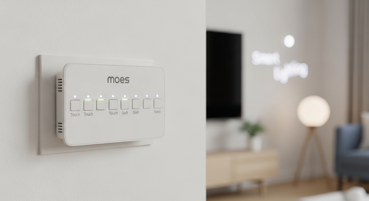 Moes 4 Gang Wireless Zigbee Scene Switch Review: Reliable Home Assistant Control