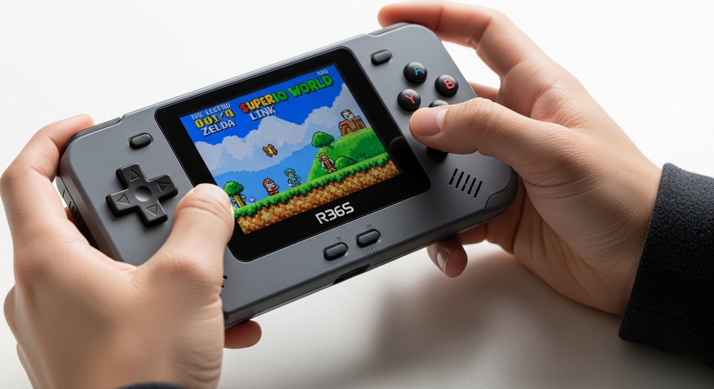 R36s Handheld Hotkeys Shortcuts Tricks