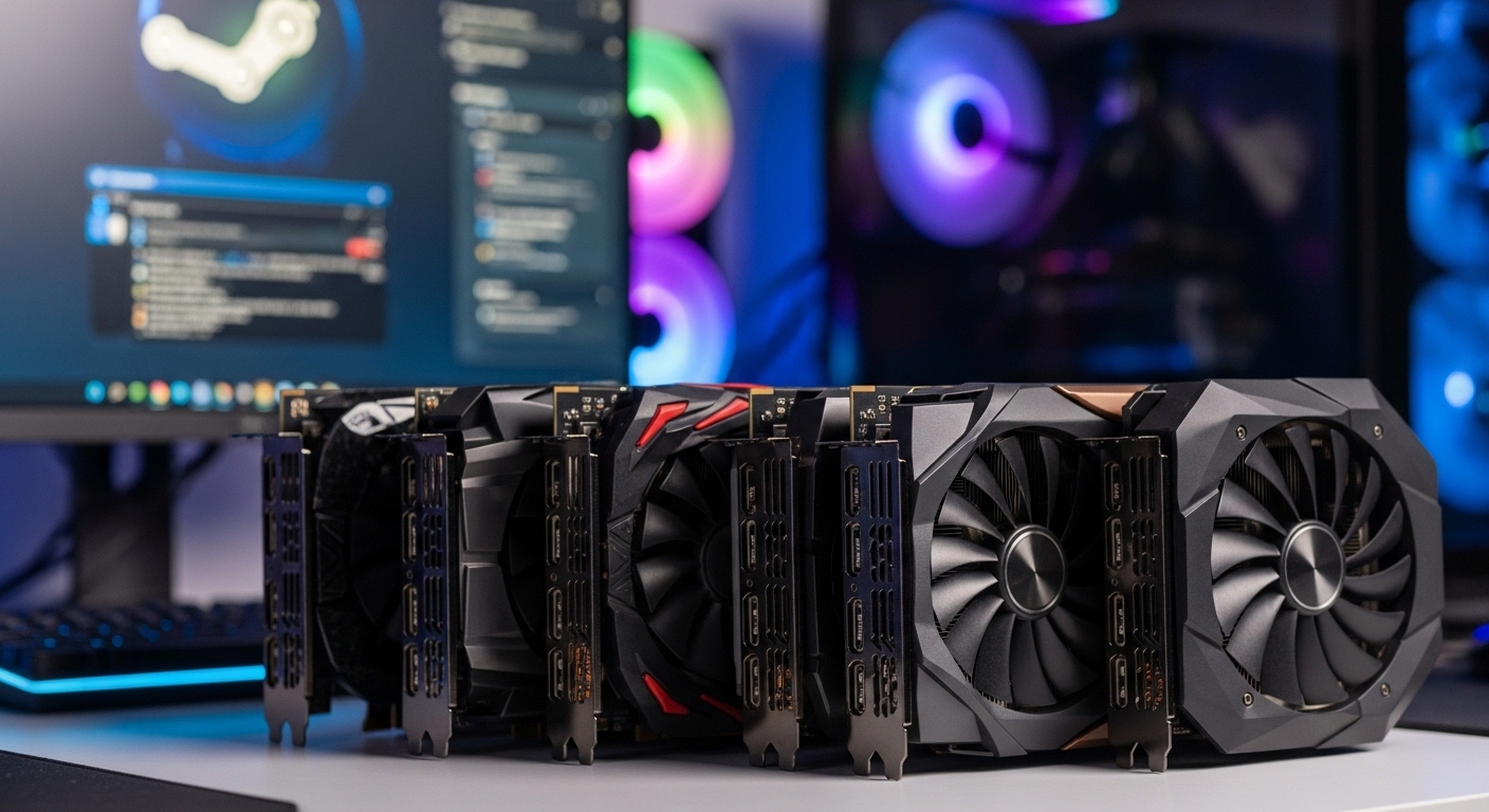 Top 10 Steam Hardware Survey GPUs