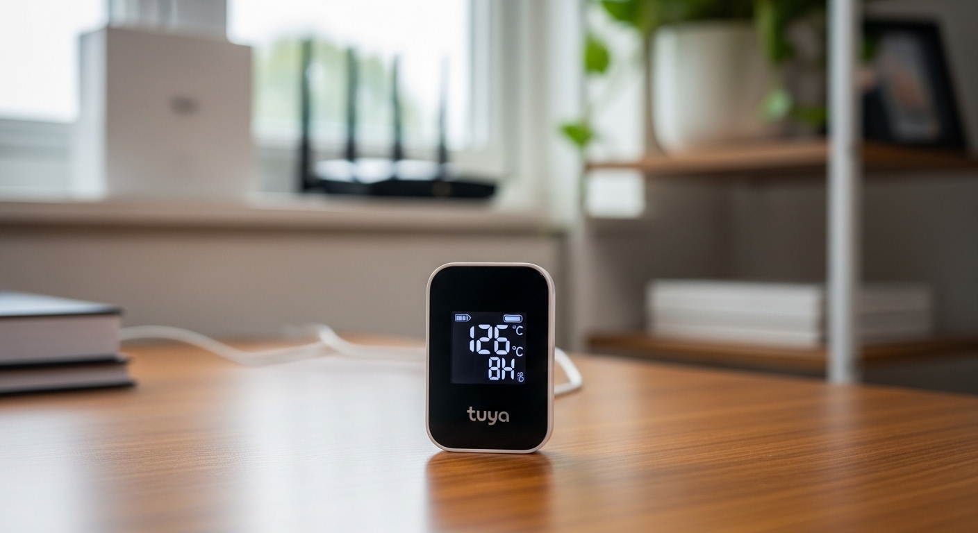 Tuya TS0201 Zigbee Temperature Humidity Display Sensor Review