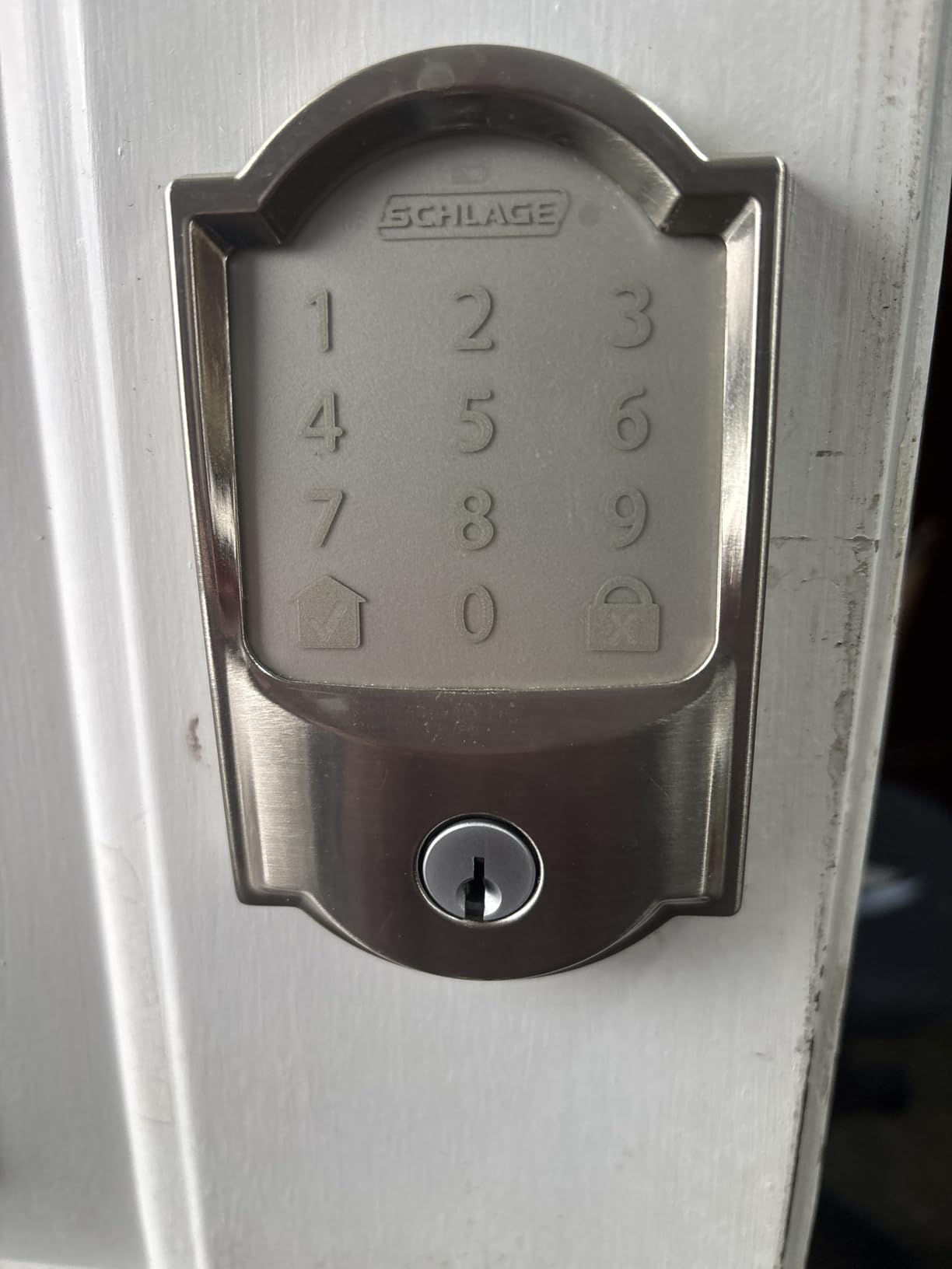 Schlage Encode Smart WiFi Deadbolt Lock with Century Trim, Matte Black customer photo 1