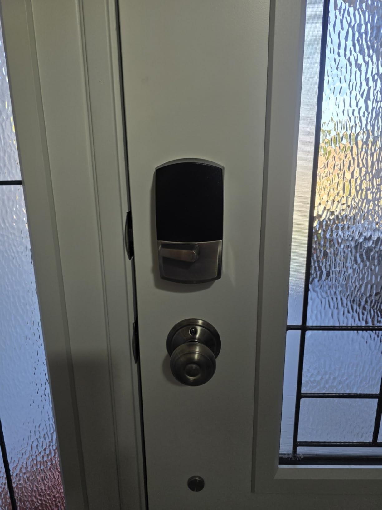 Schlage Encode Smart WiFi Deadbolt Lock with Century Trim, Matte Black customer photo 2