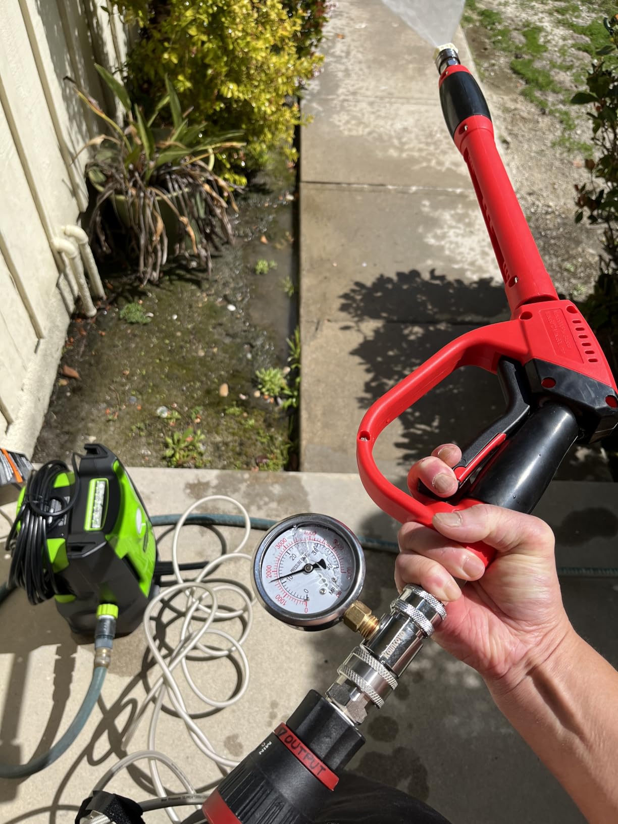 Greenworks 1600 PSI (1.2 GPM) Electric Pressure Washer customer photo 1