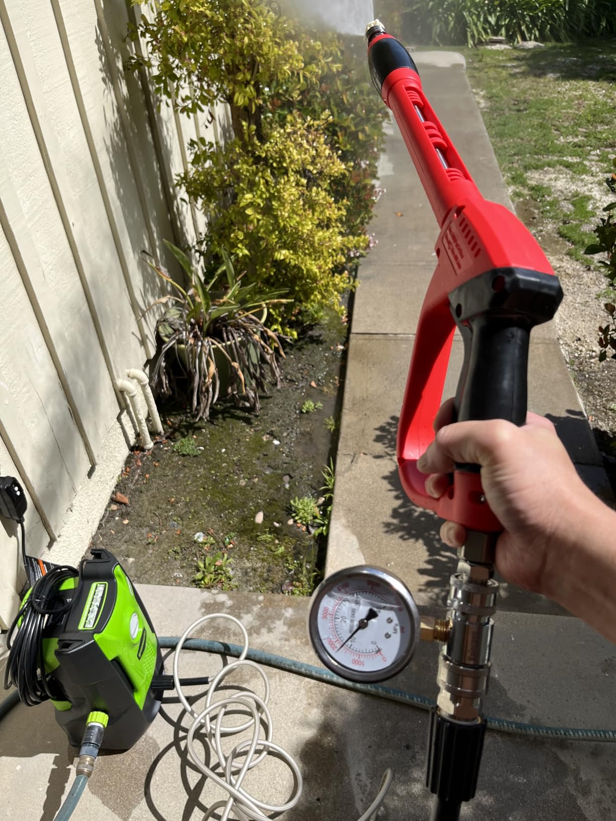 Greenworks 1600 PSI (1.2 GPM) Electric Pressure Washer customer photo 2