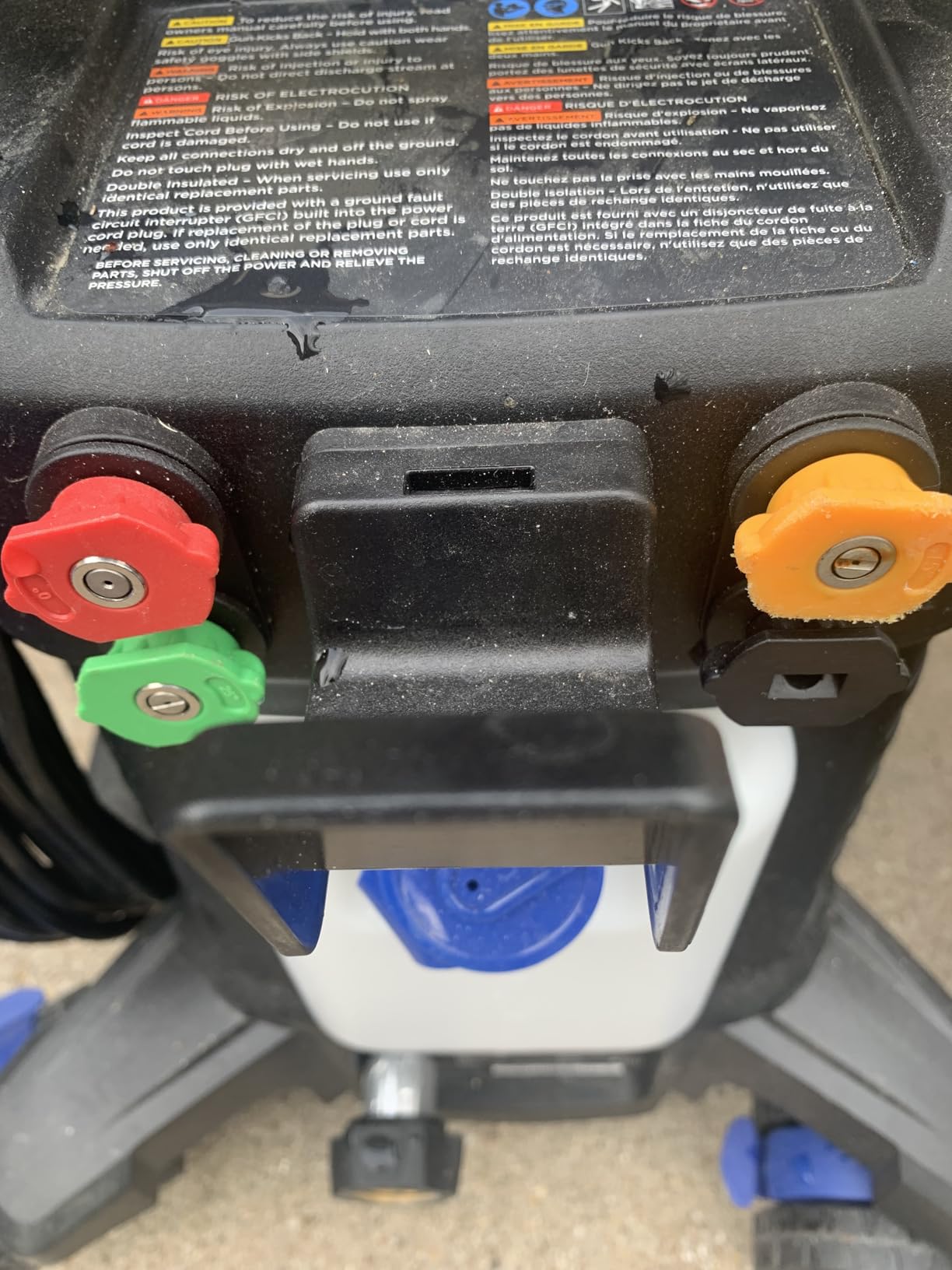 Westinghouse ePX3500 Electric Pressure Washer, 2500 Max PSI 1.76 Max GPM with Anti-Tipping Technology, Onboard Soap Tank, Pro-Style Steel Wand, 5-Nozzle Set, for Cars/Fences/Driveways/Home/Patios customer photo 2