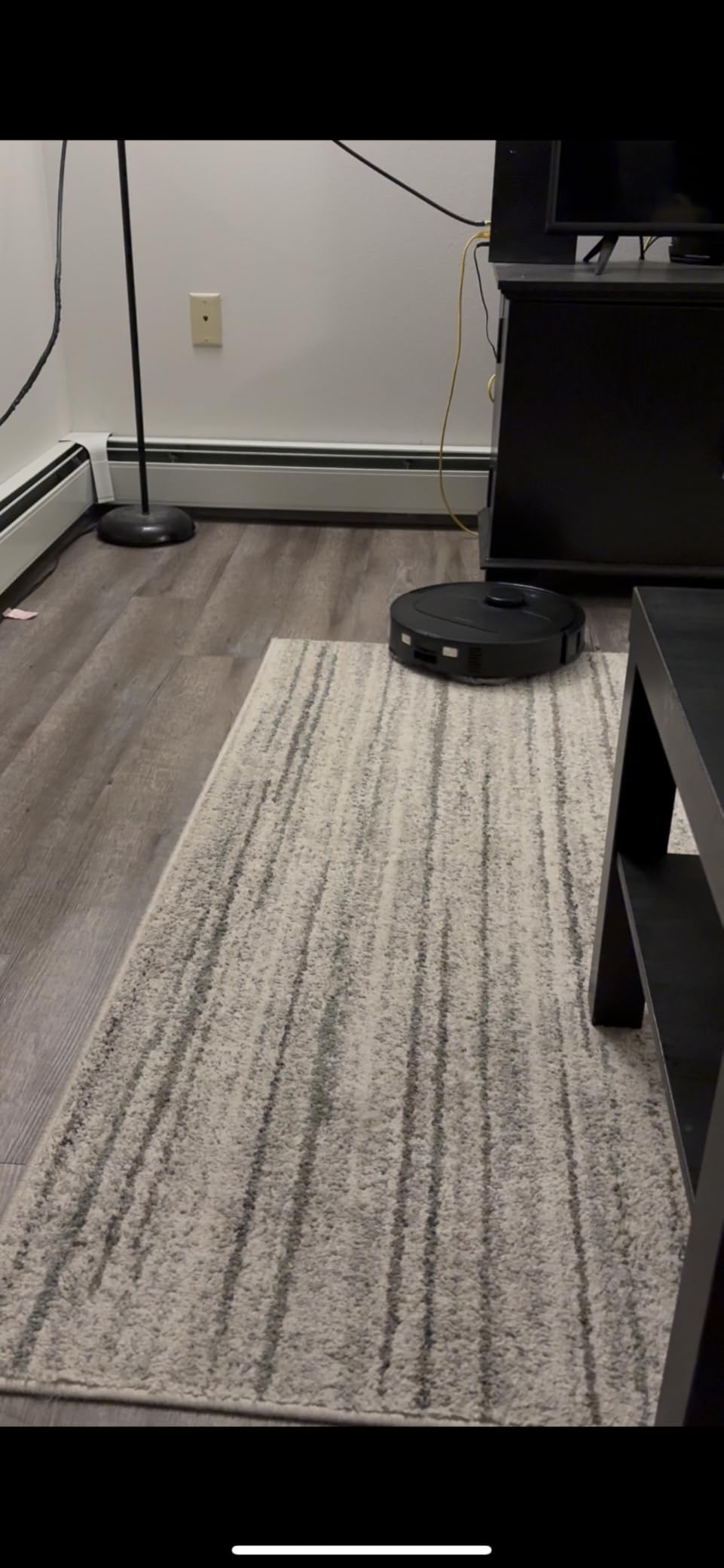 roborock Qrevo Series Robot Vacuum and Mop, Upgraded from Qrevo S | 8000Pa Suction, Anti-Tangle Brushes, Smart Obstacle Avoidance, Auto Mop Washing, All-in-One Dock, Spinning Mop, Black(QV 35A) customer photo 2