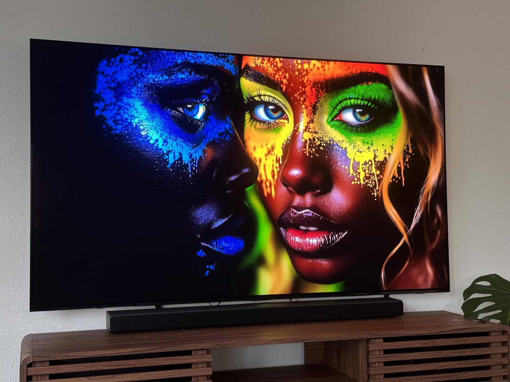 Samsung 65-Inch Class OLED S90F 4K Smart TV (2025 Model) NQ4 AI Gen3 Processor Upscaling Pro HDR+, Motion Xcelerator 144Hz, Vision Alexa Built-in customer photo 1