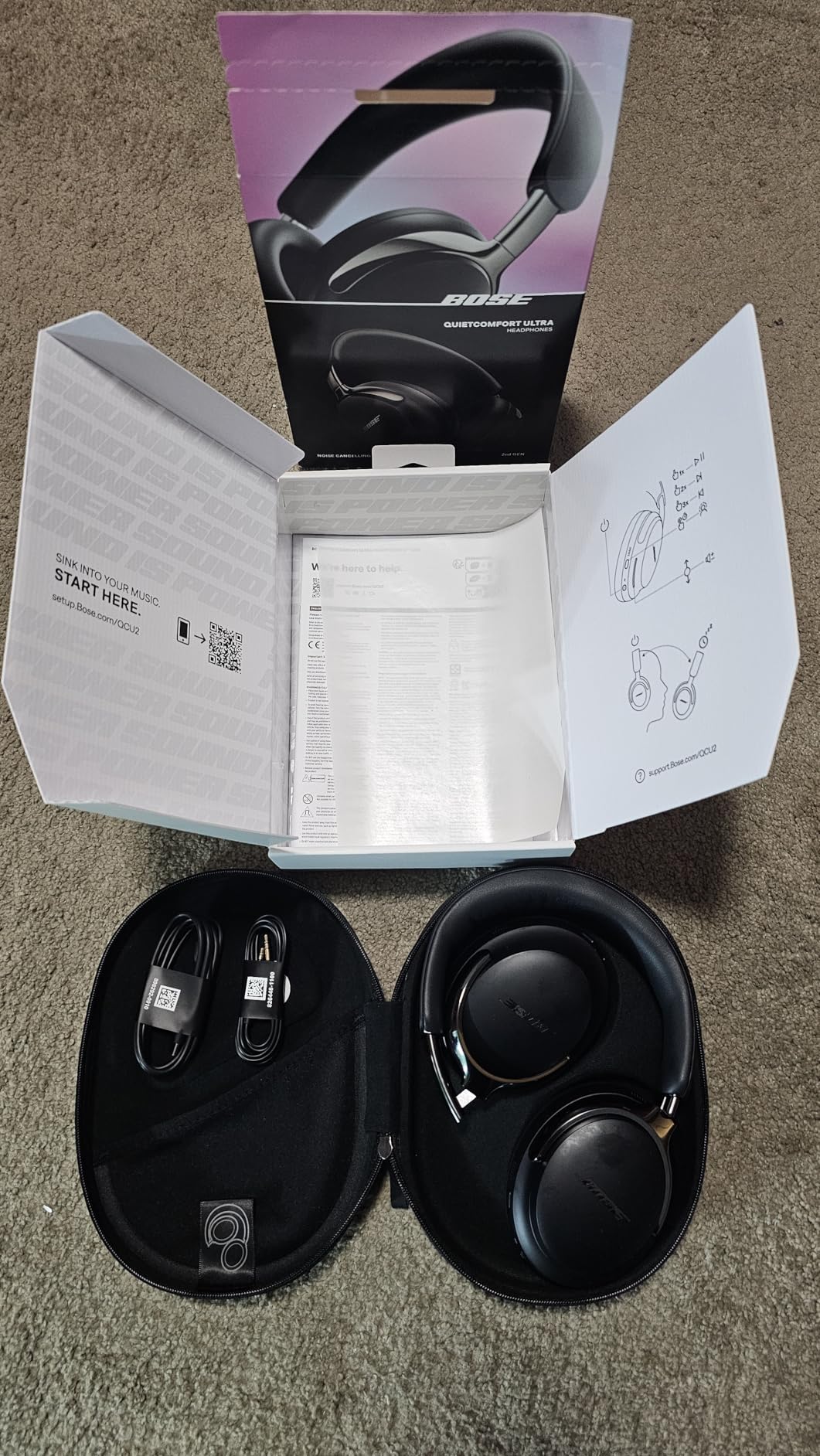 Bose QuietComfort Ultra Bluetooth Headphones (2nd Gen) customer photo 1