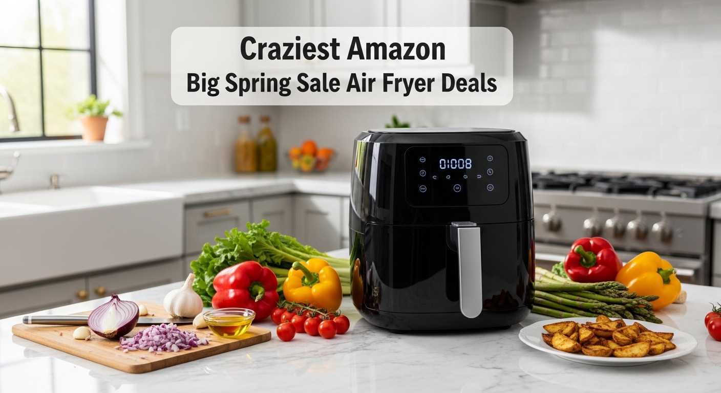10 Best Big Spring Sale Air Fryer Deals on Amazon (April 2026)