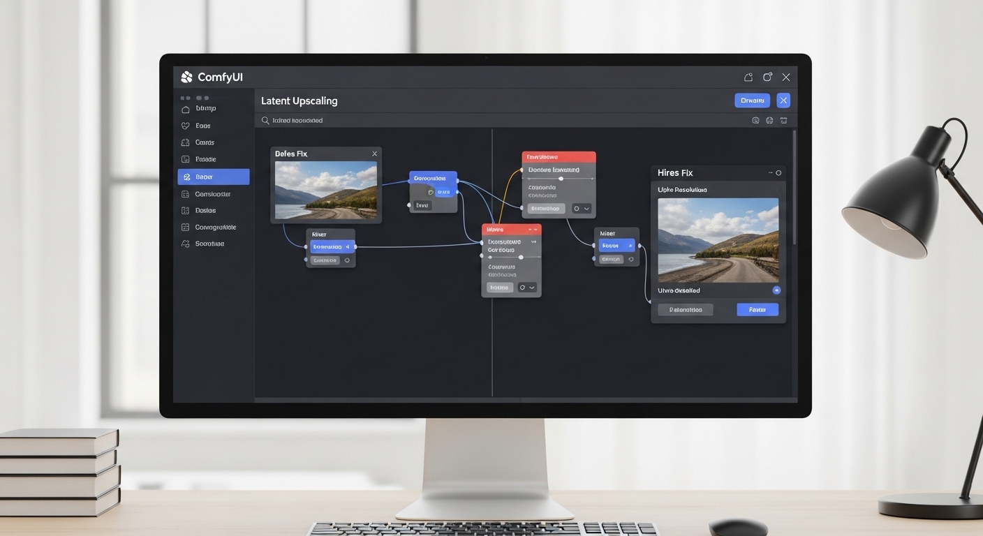 ComfyUI Hires Fix Latent Upscaling Guide